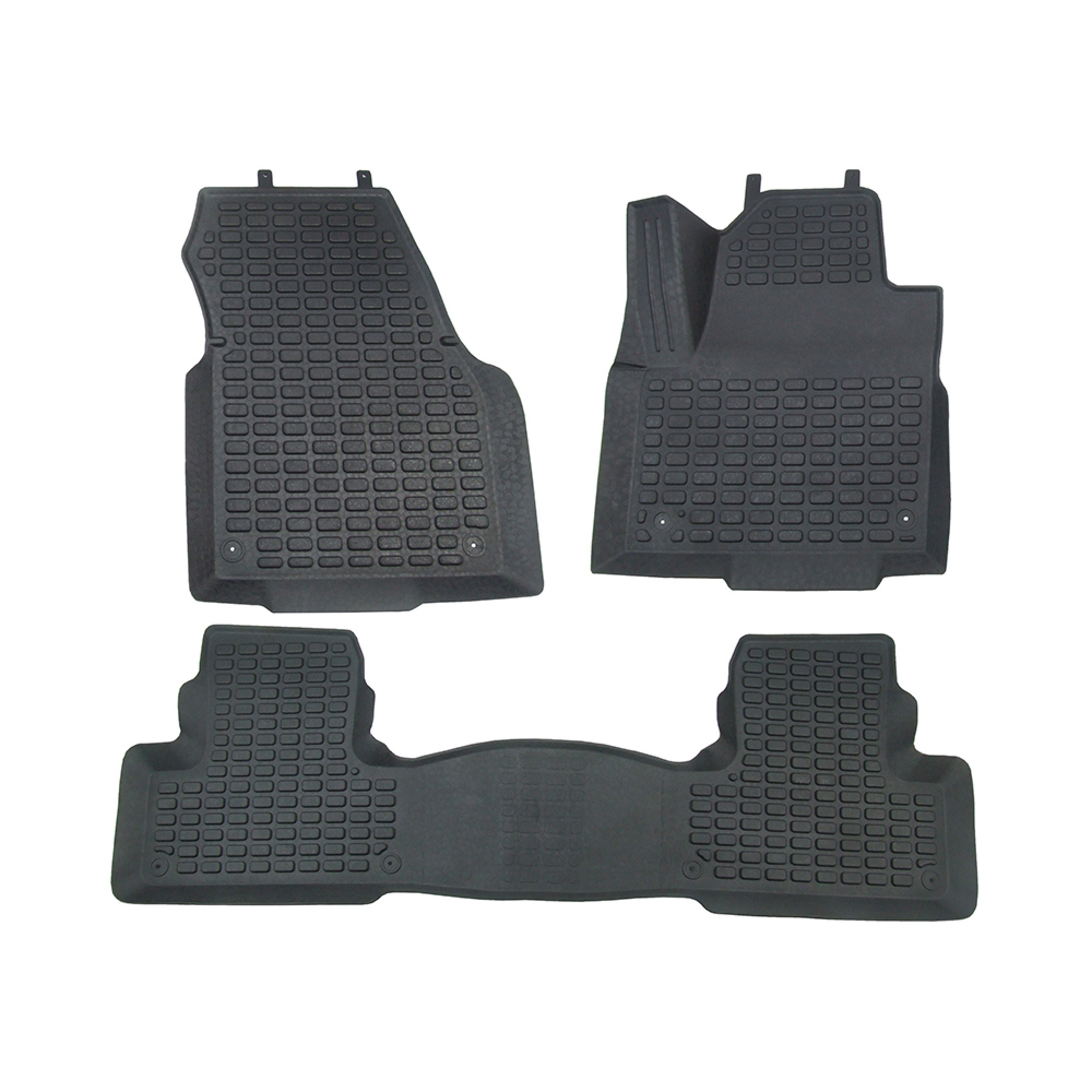Front and Rear Rubber Mats Range Rover Evoque 2 & 4 Door RHD (upto 2018)