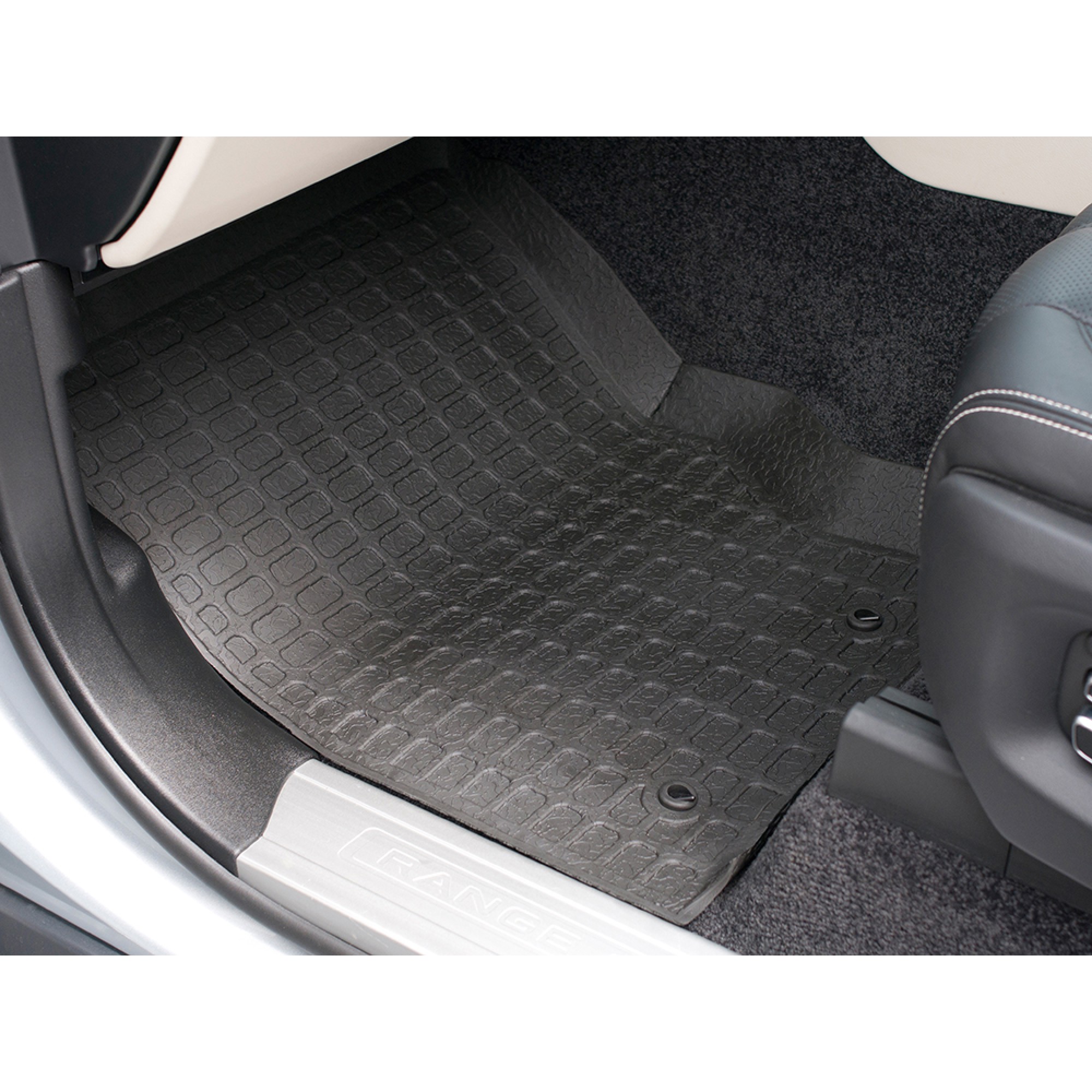 Front and Rear Rubber Mats Range Rover L405 2013 Onwards RHD