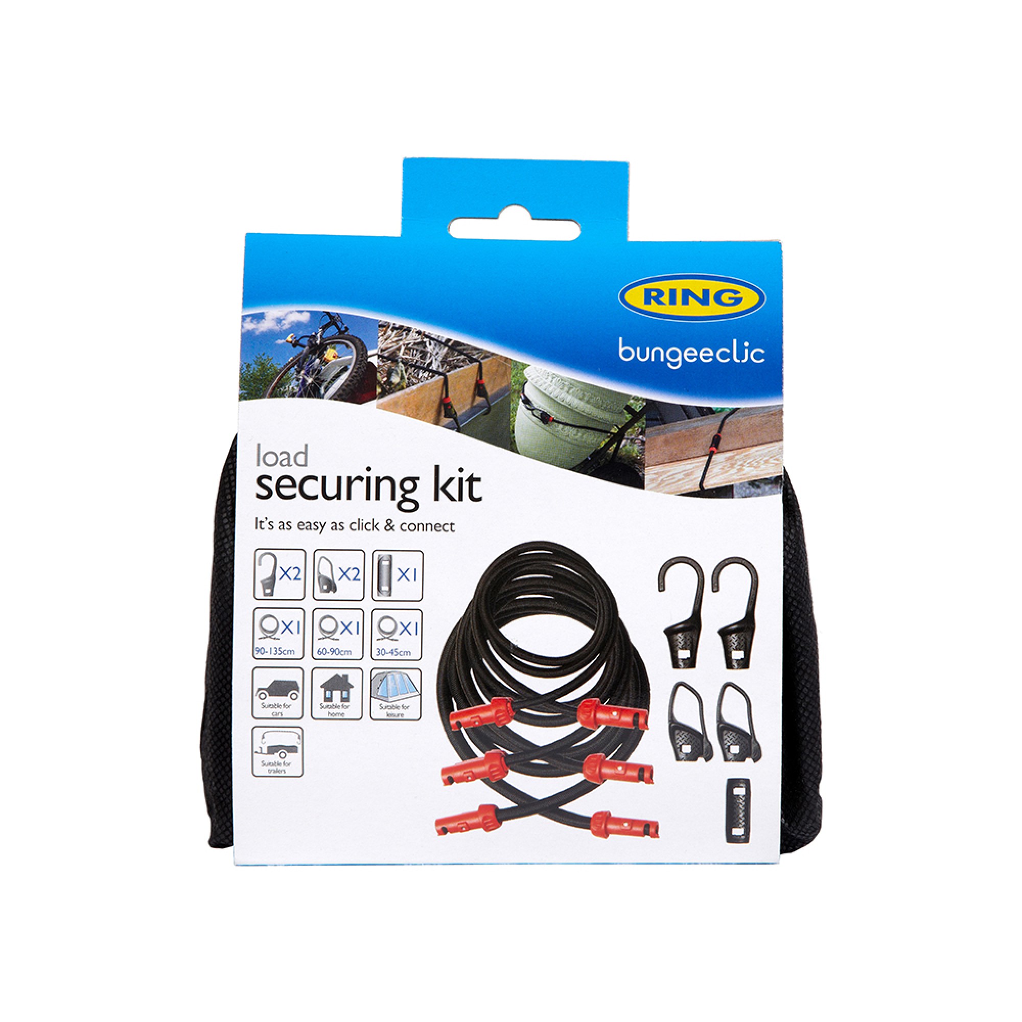 Bungee Clic Load Securing Kit