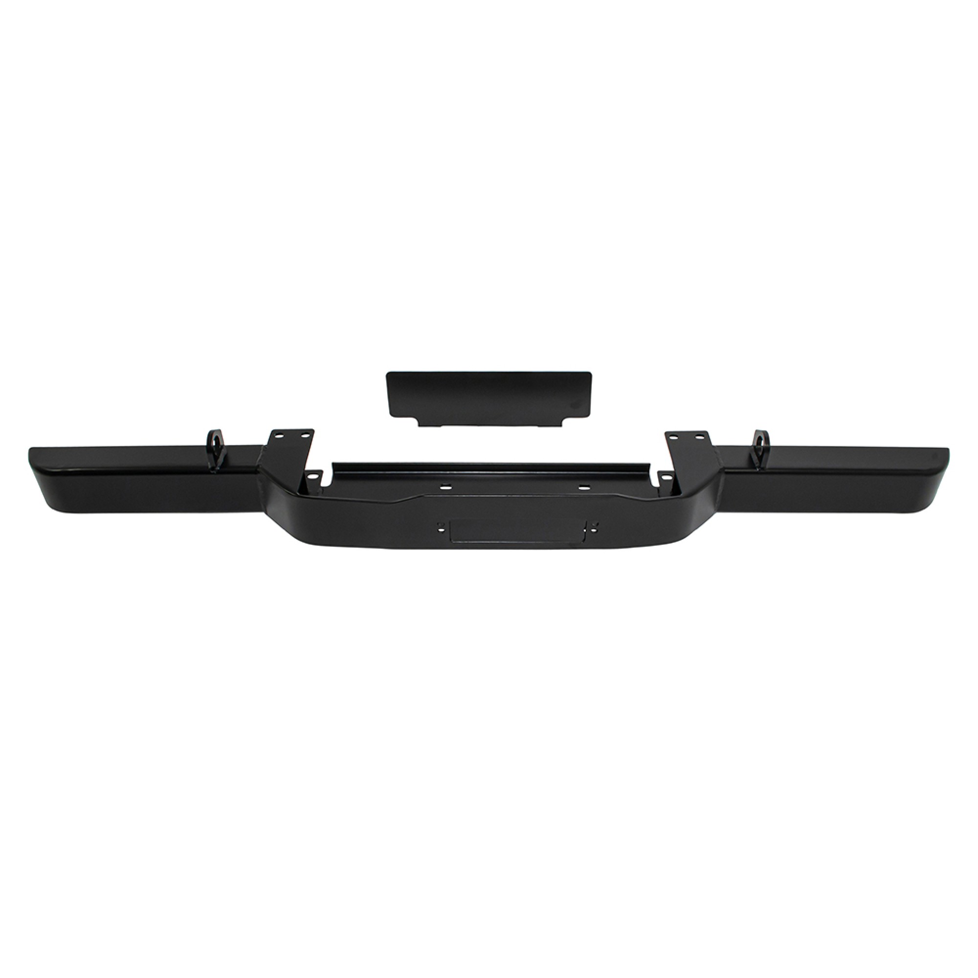 Heavy Duty Winch Bumper for Land Rover Defender in Steel. Suitable for DB12000I and Db 9500 Winches.