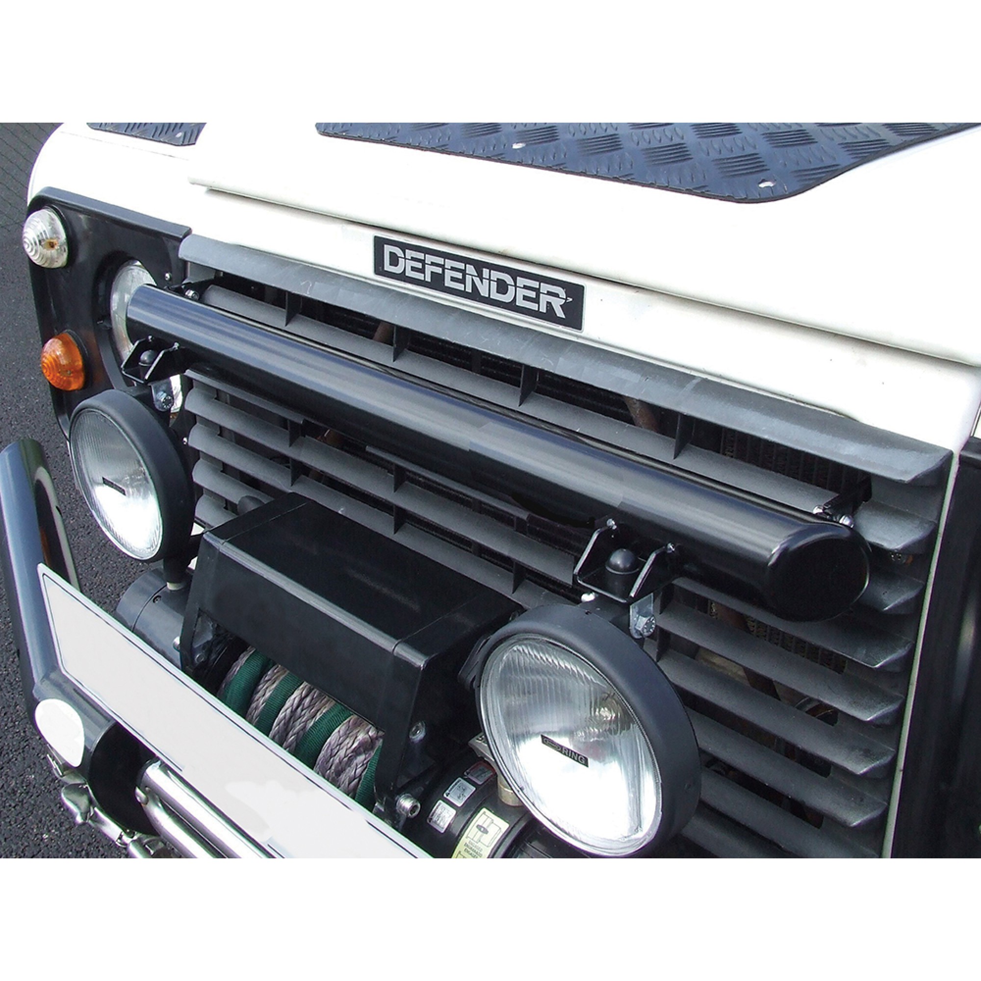 Light Bar Non A/C Defender 90 110 Fits Through Grill