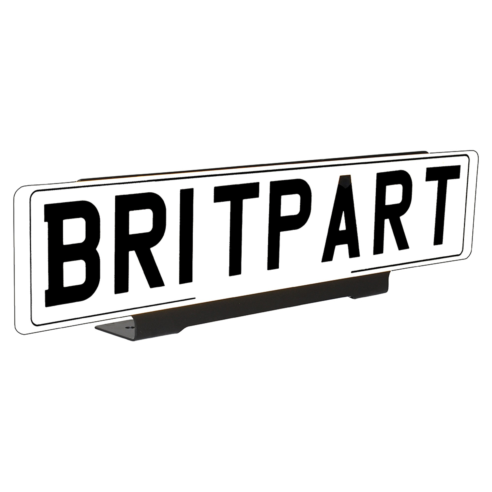 Universal Number Plate Bracket Front Britpart