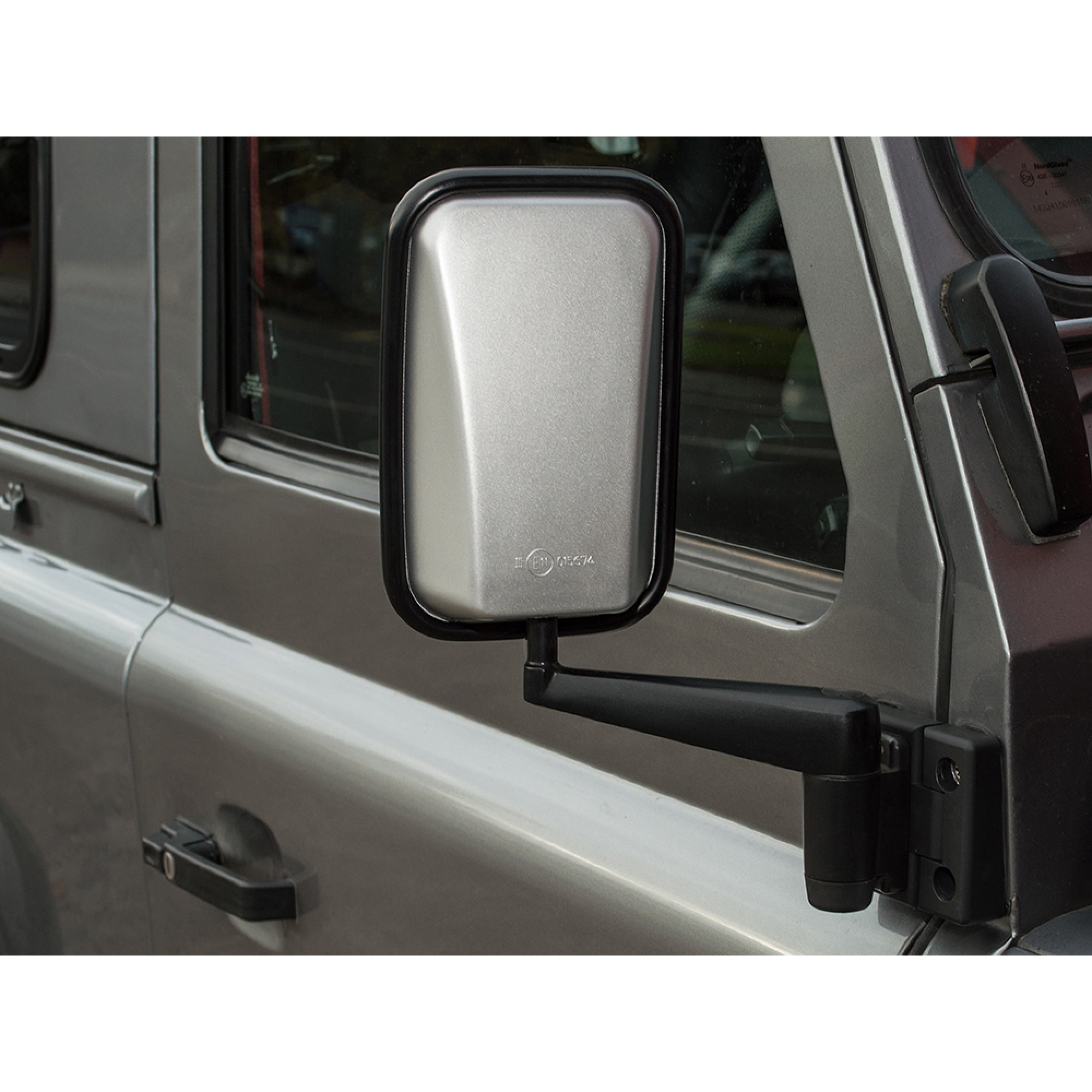 Silver Xs Mirror Head Only 90-110 by Britpart and Series 3 from August 1982