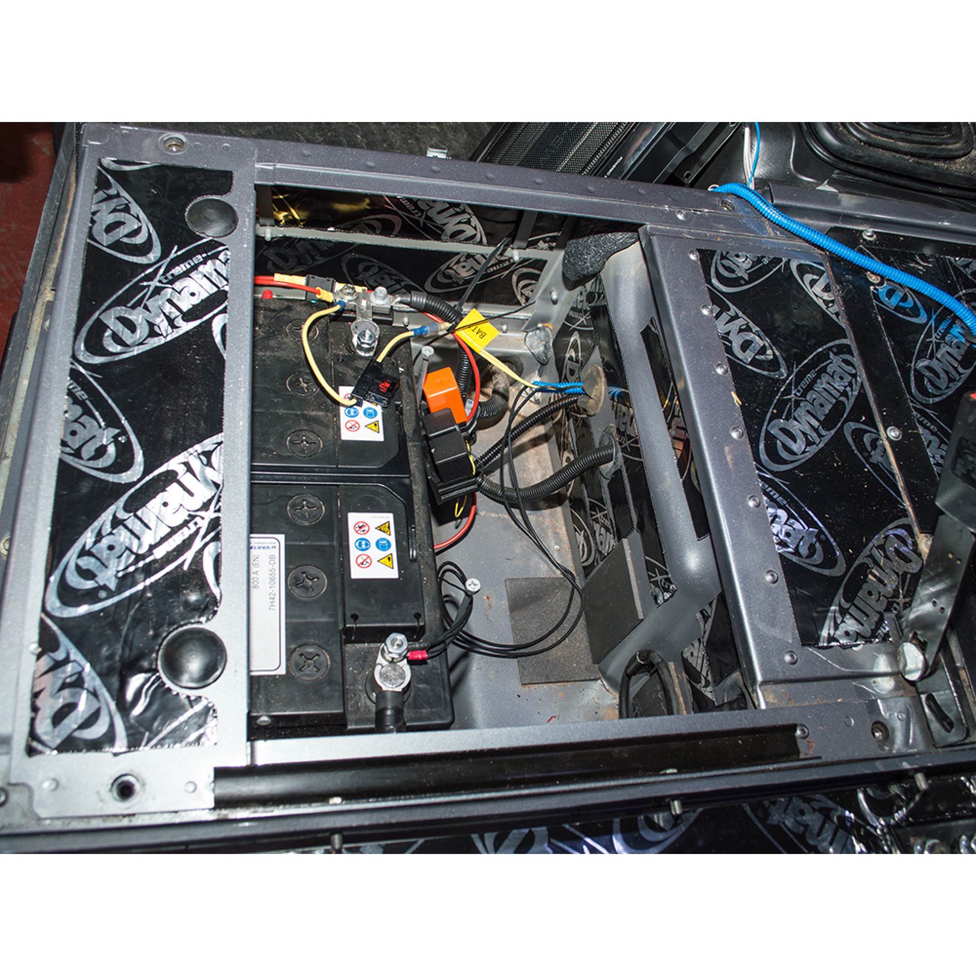 Dynamat Sound Deadening 90/110 Seatbox Puma 2007 Onwards
