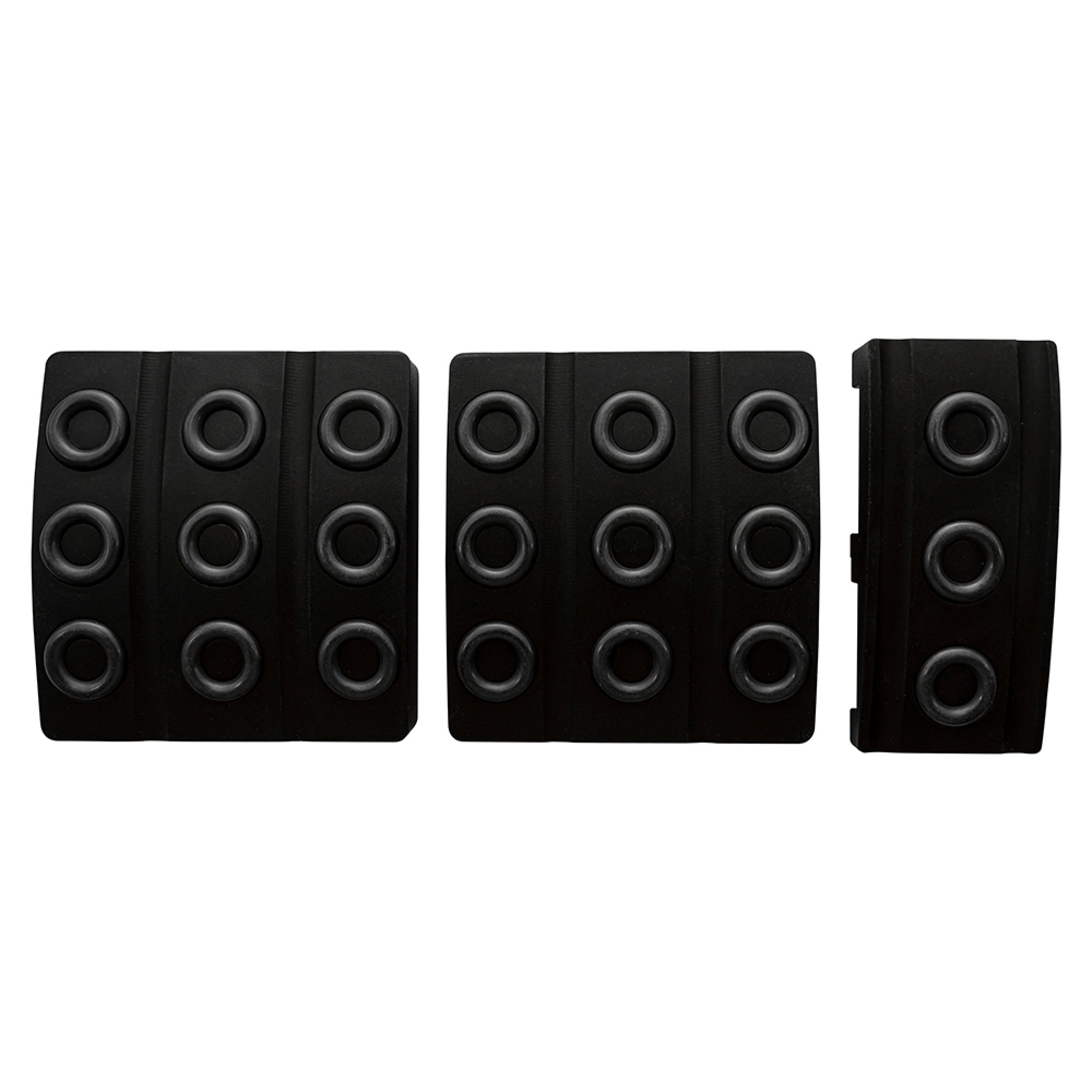 Black Aluminium Pedal Covers Defender TD5/Tdci