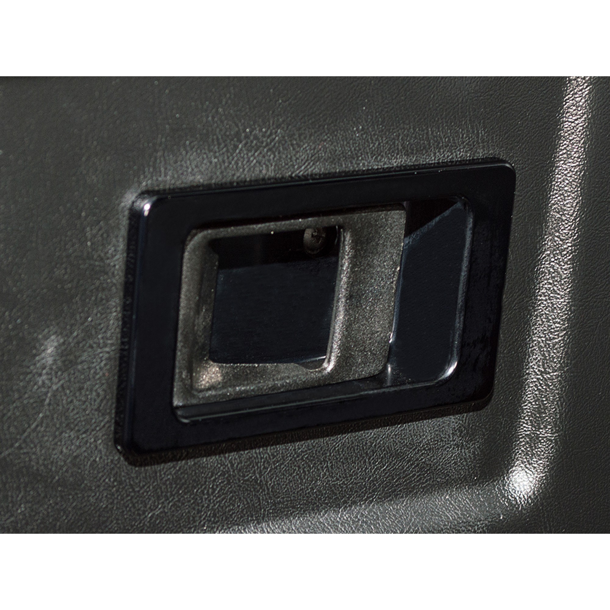 Door Lever Surround Pair Black for Defender