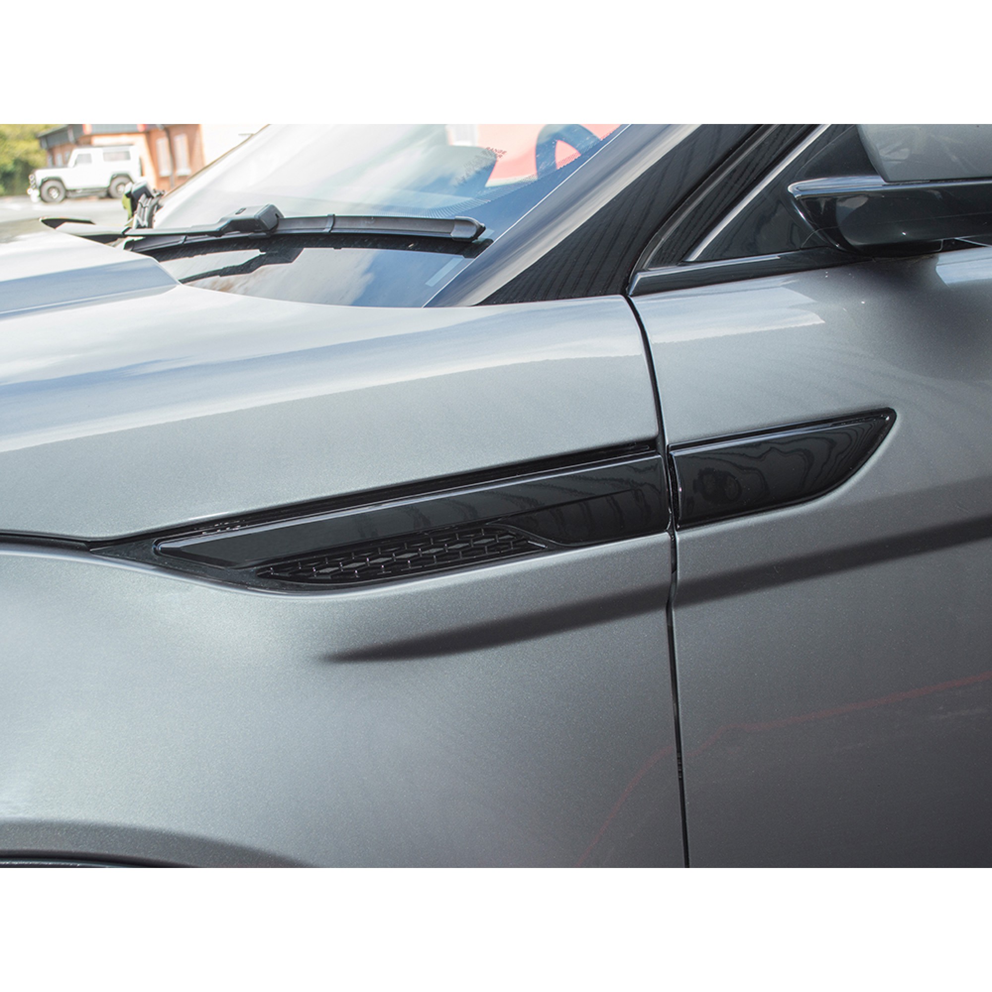 Side Vents Black Gloss Pair for Evoque