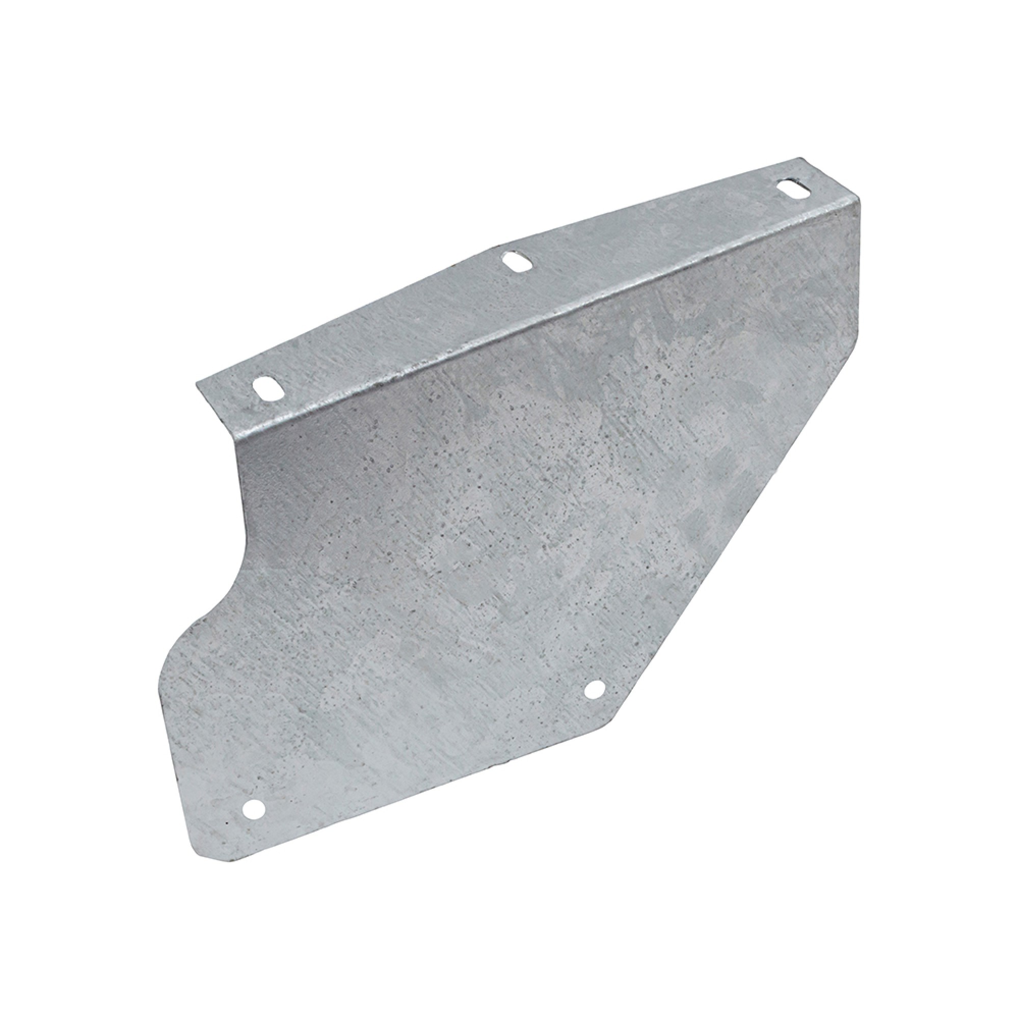 CAX100070GALV - Galvanised Front Mudflap Bracket LH Discovery 2