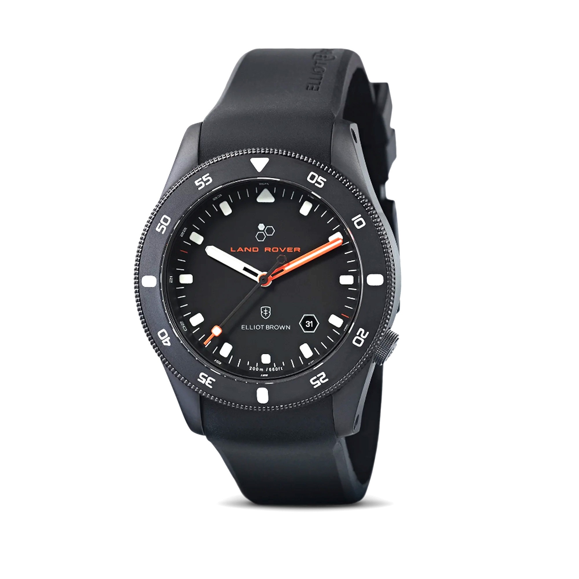 Elliot Brown Land Rover Holton Watch - Black