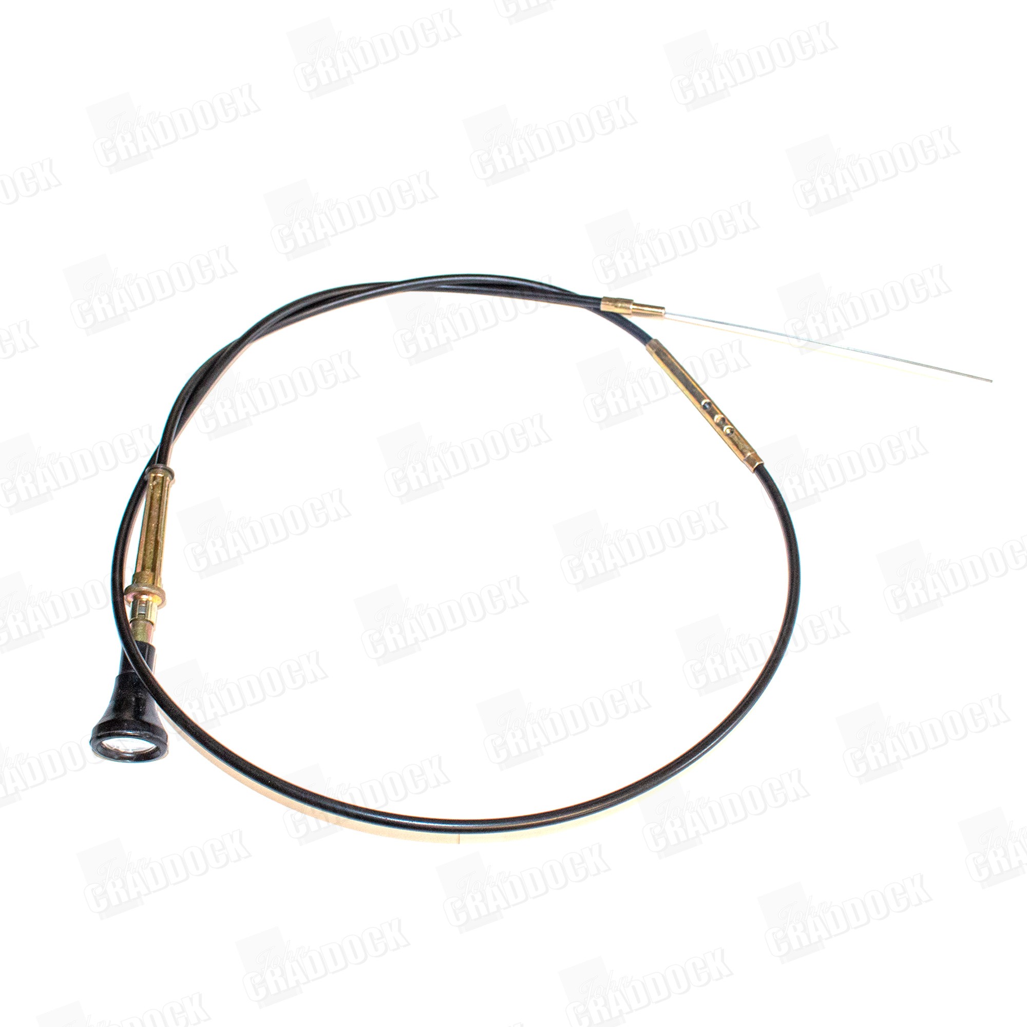Choke Control 109 V8 Series 3 Rhd.when Steering Column Lock Fitted