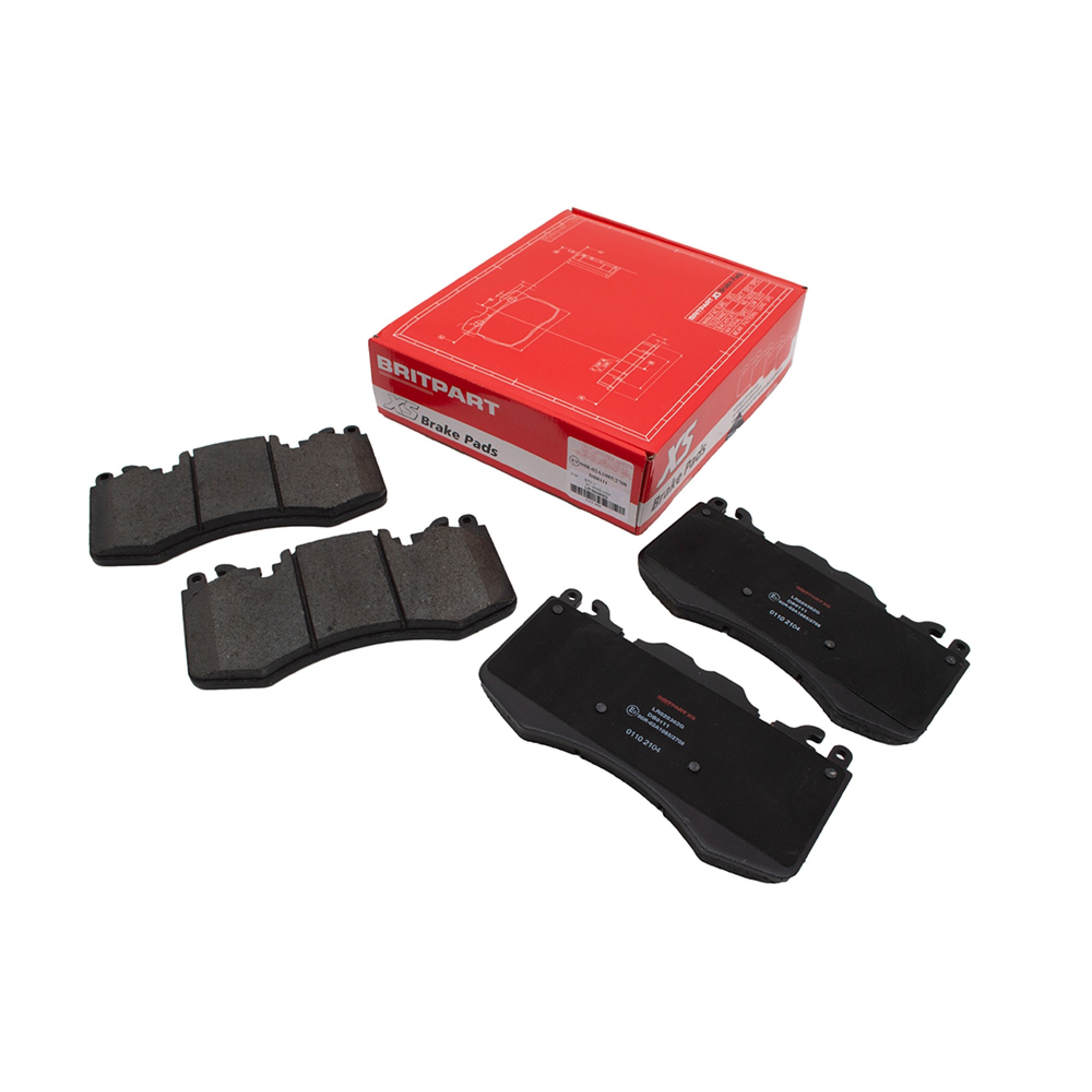 LR160069G - Britpartxs Front Brake Pads