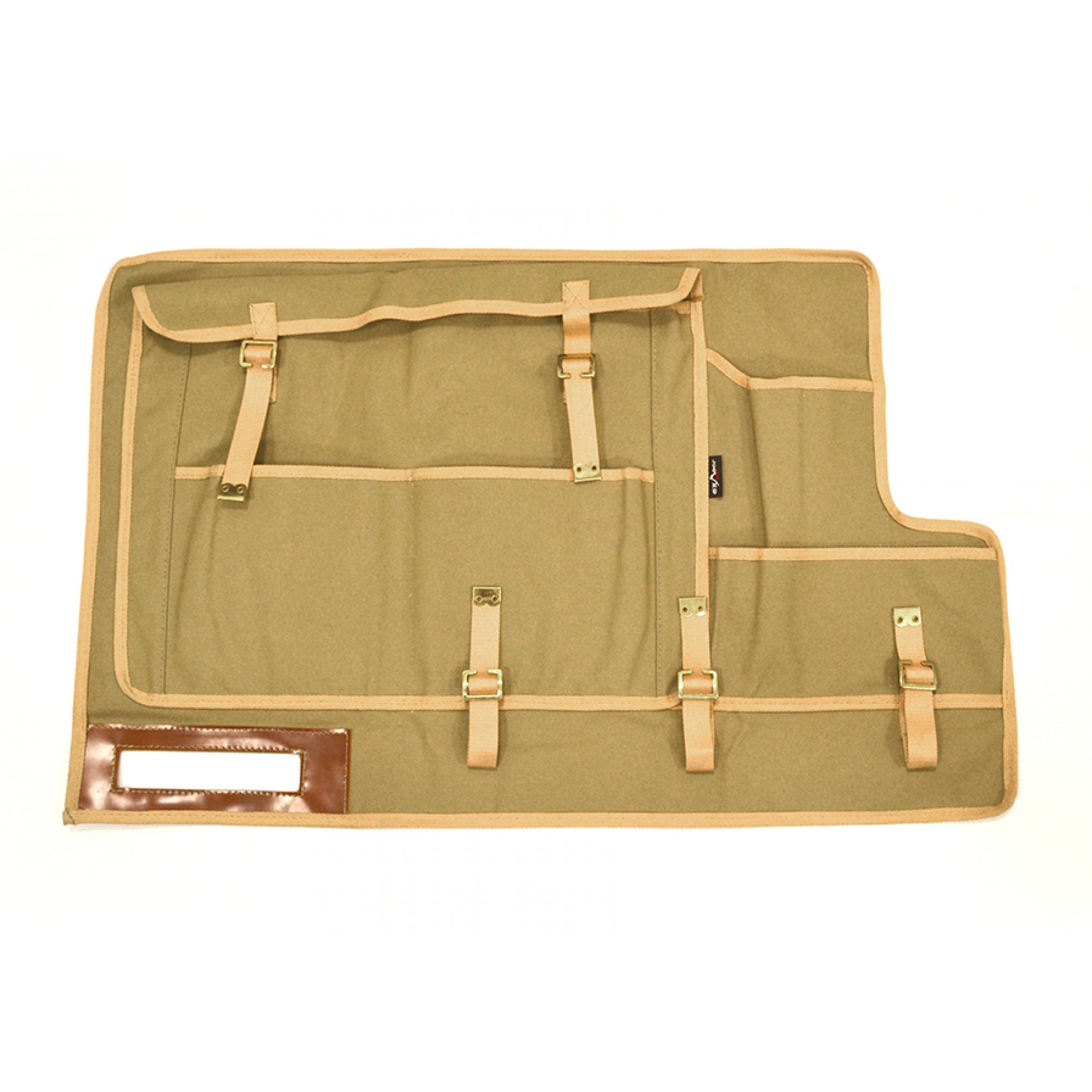 Canvas Door Card Rear Door in Sand Canvas
