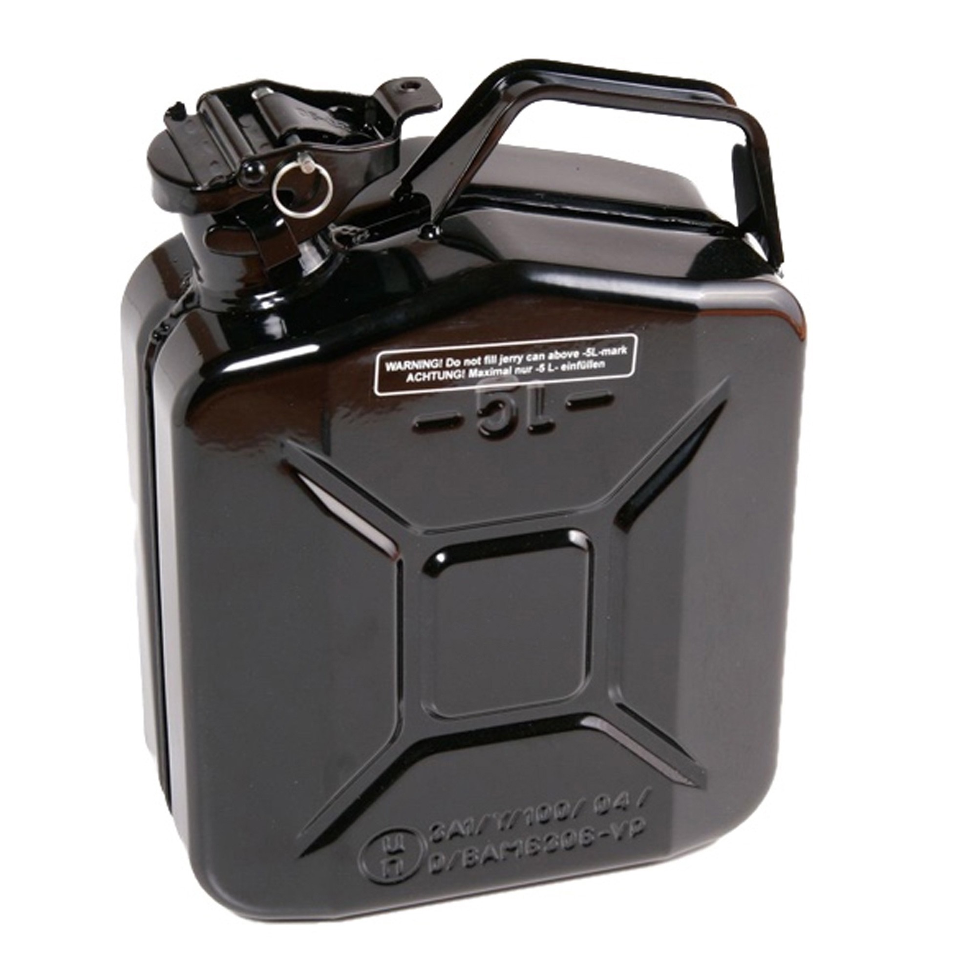 GJC5B - Steel Jerry Can 5L Black