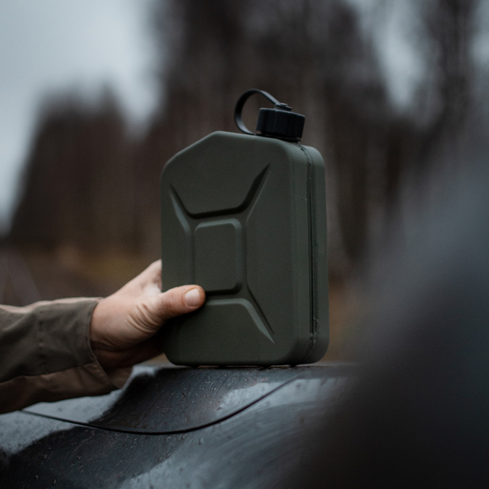 Jerry Can Steel 2L Green