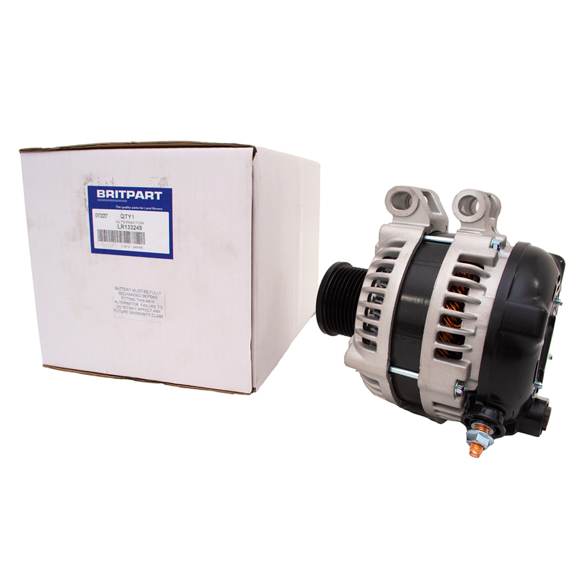 Land rover discovery store 3 alternator