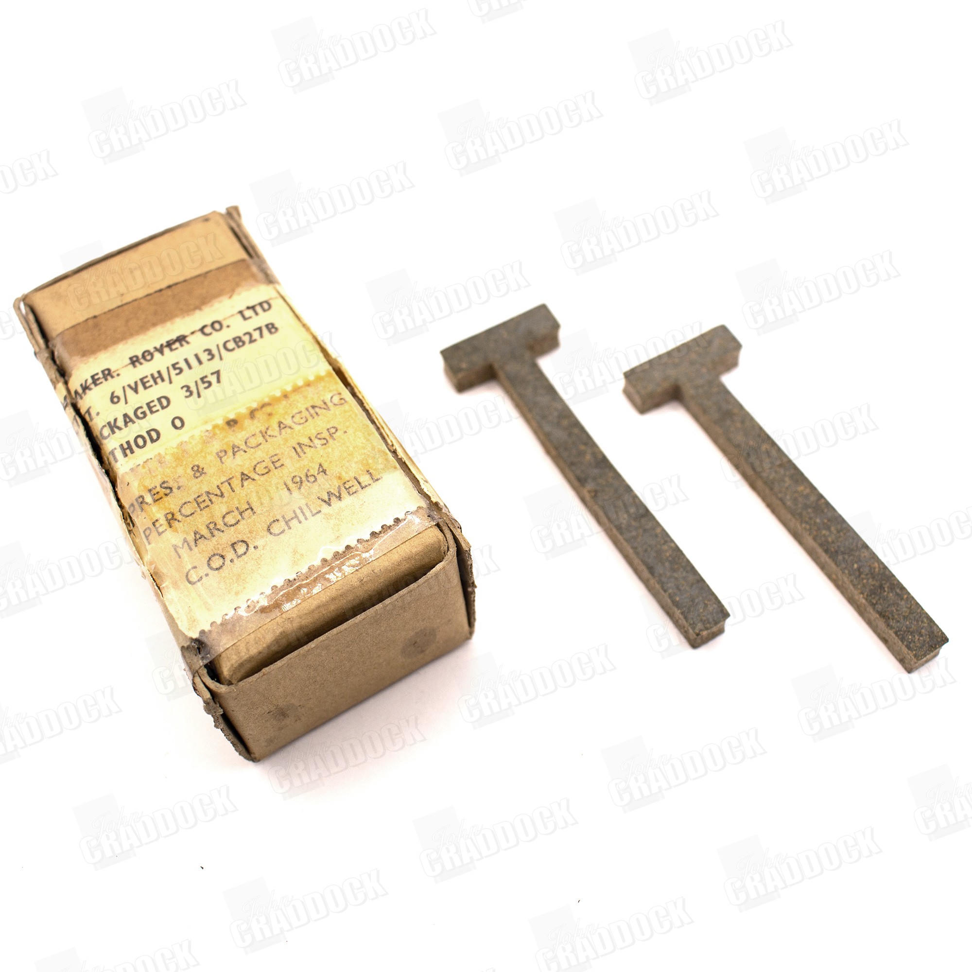 Genuine Cork Seal Rear Main Bearing Cap 1955-58 and 2.6 Litr