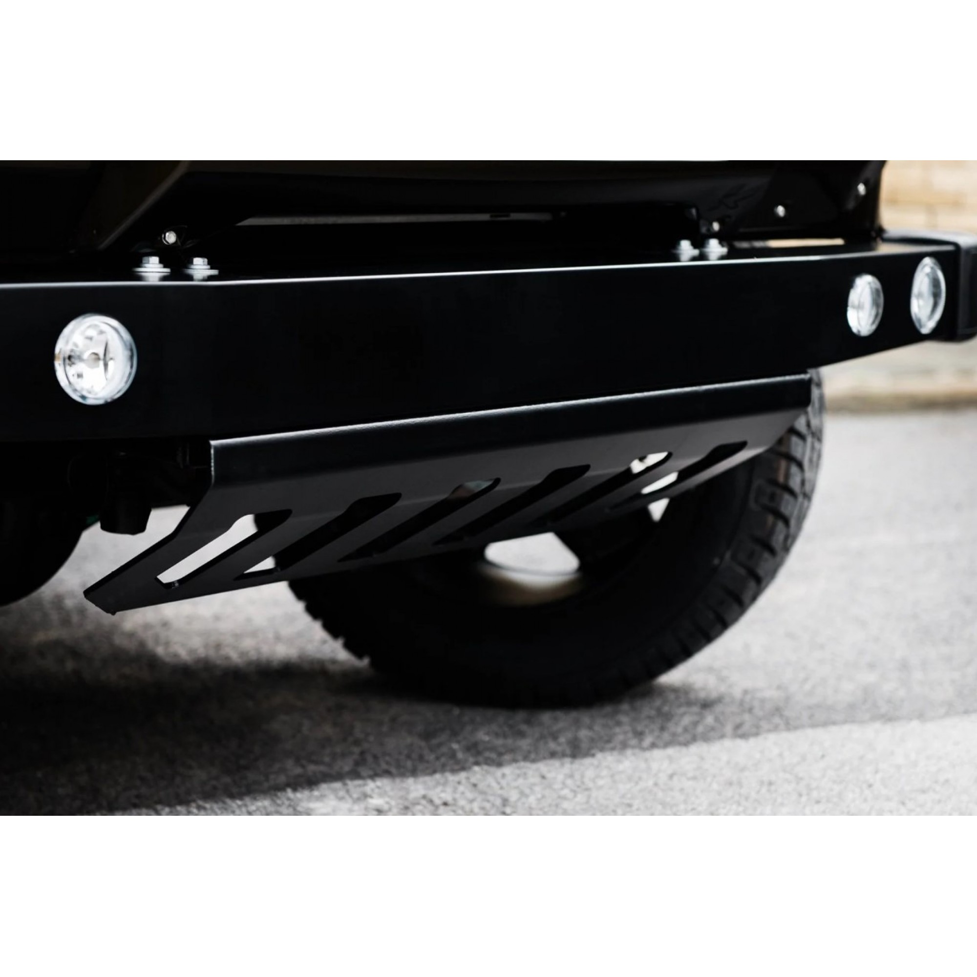 PKDEFSUMPGUARD - Kahn Design Aluminium Sump Guard - Black