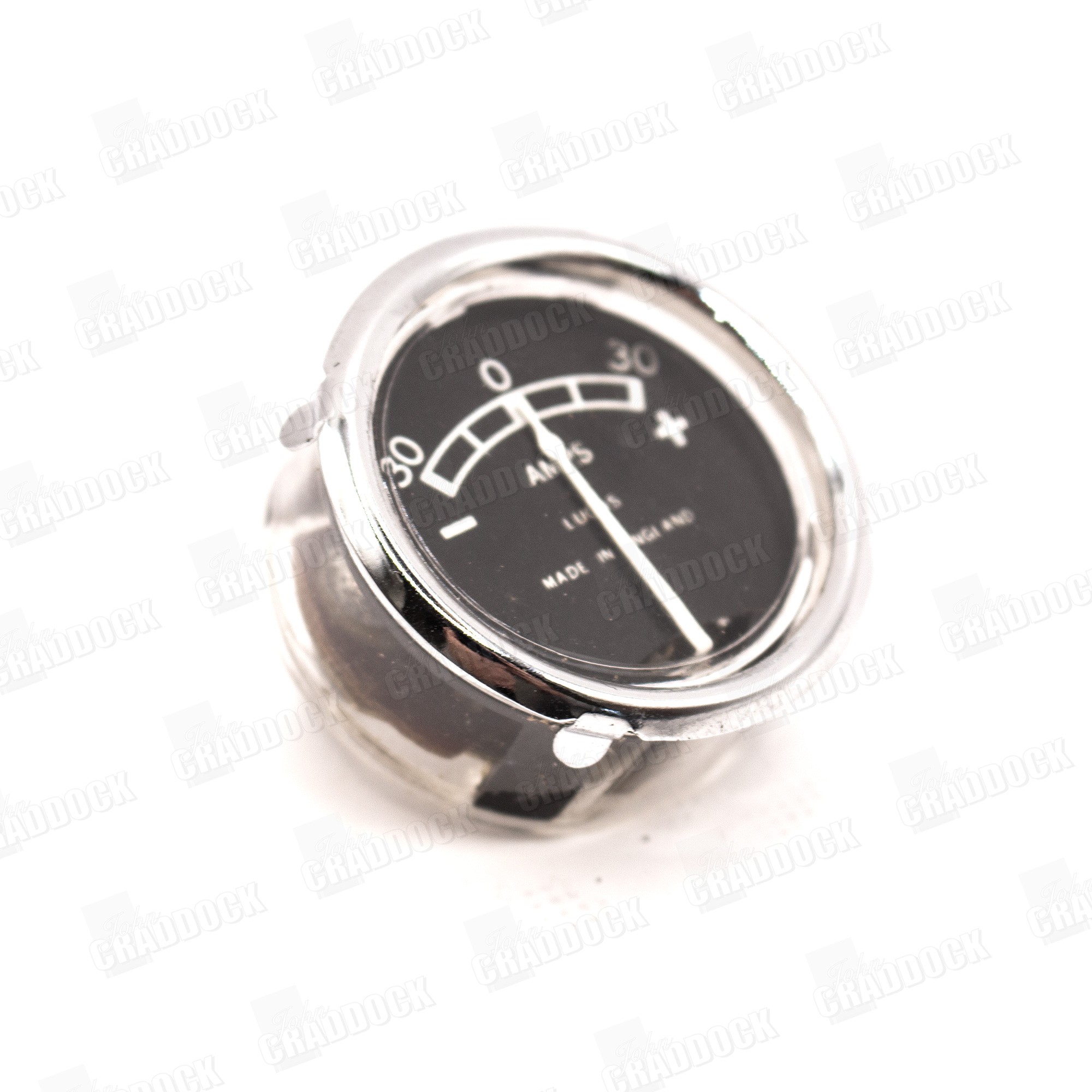 Lucas Ammeter Series 1 1948-53 Chrome Rim