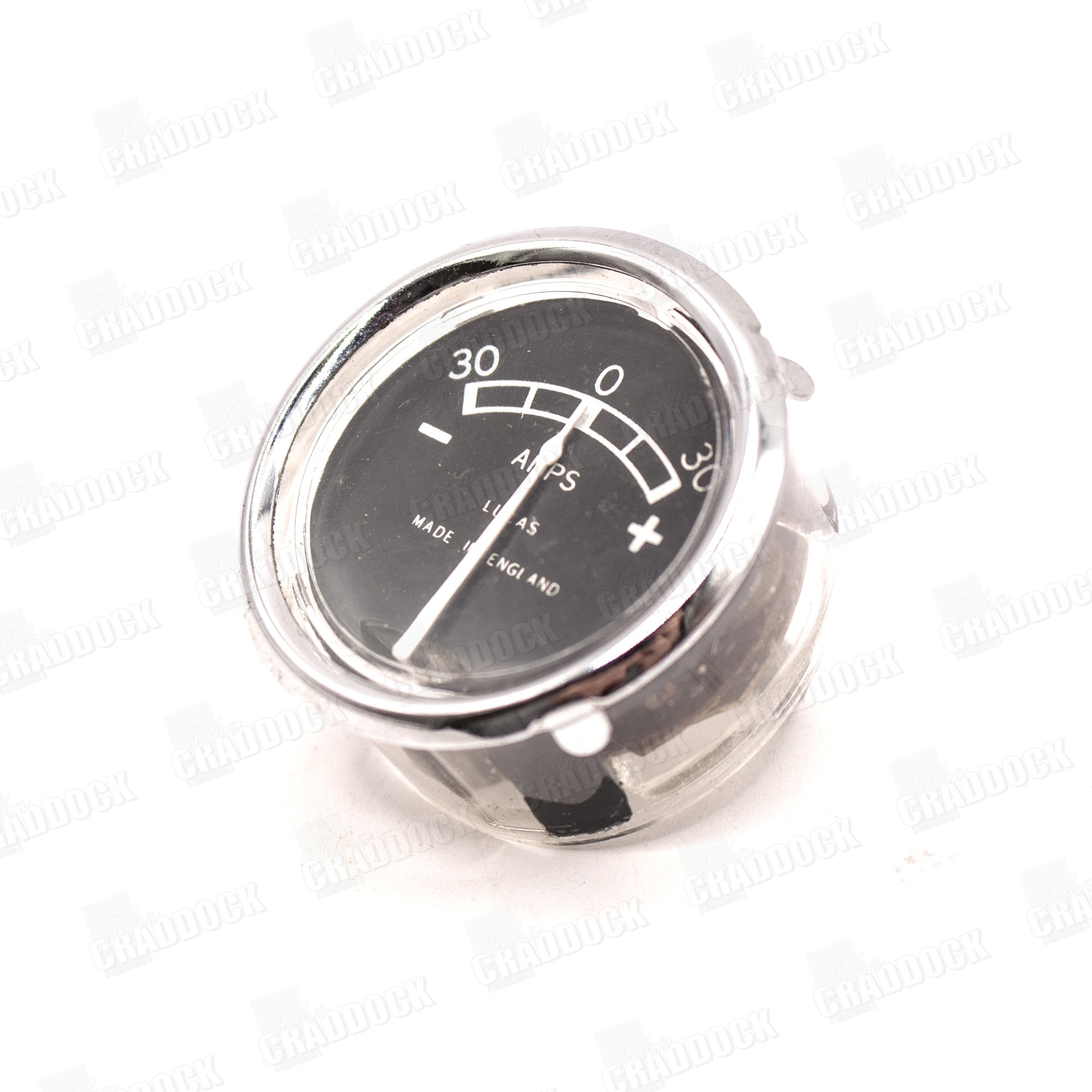 Lucas Ammeter Series 1 1948-53 Chrome Rim