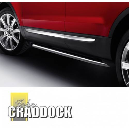 Side Protection Tubes - Stainless Steel for Evoque