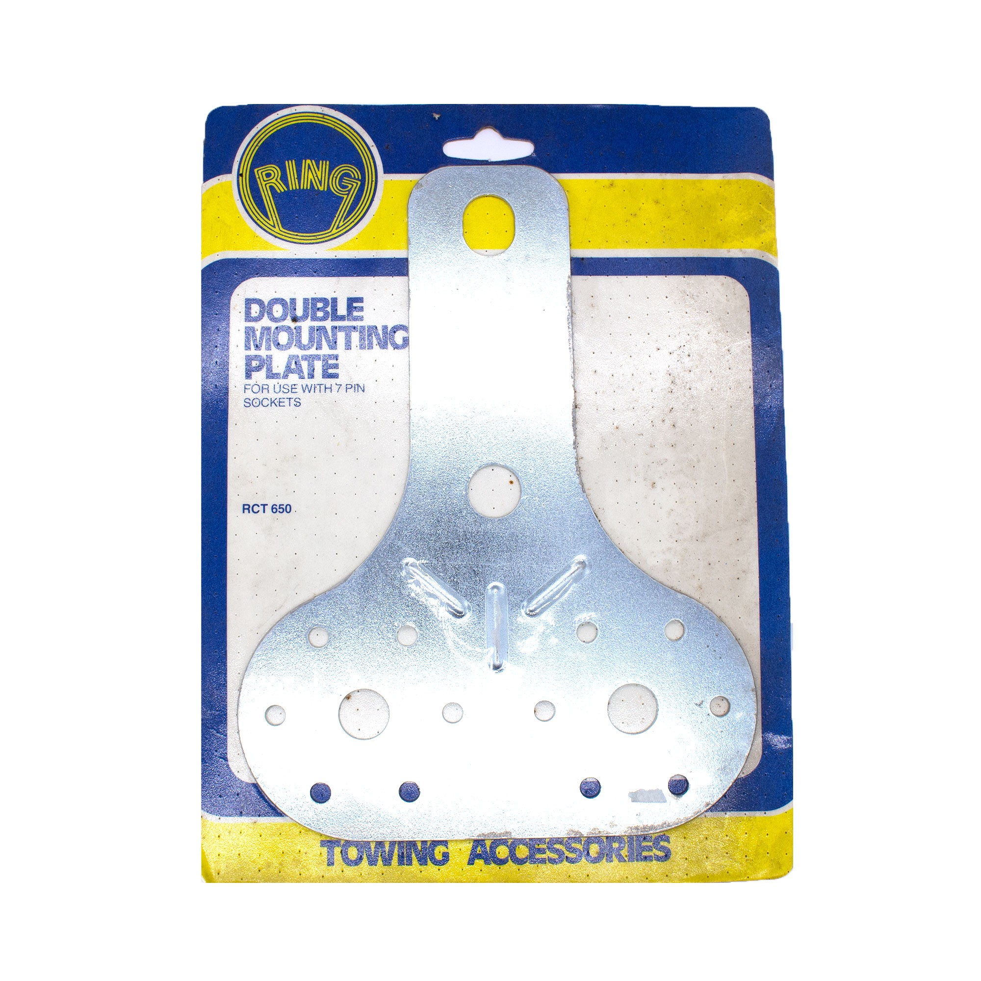 JC924 - Trailer Socket Mounting Plate Double.