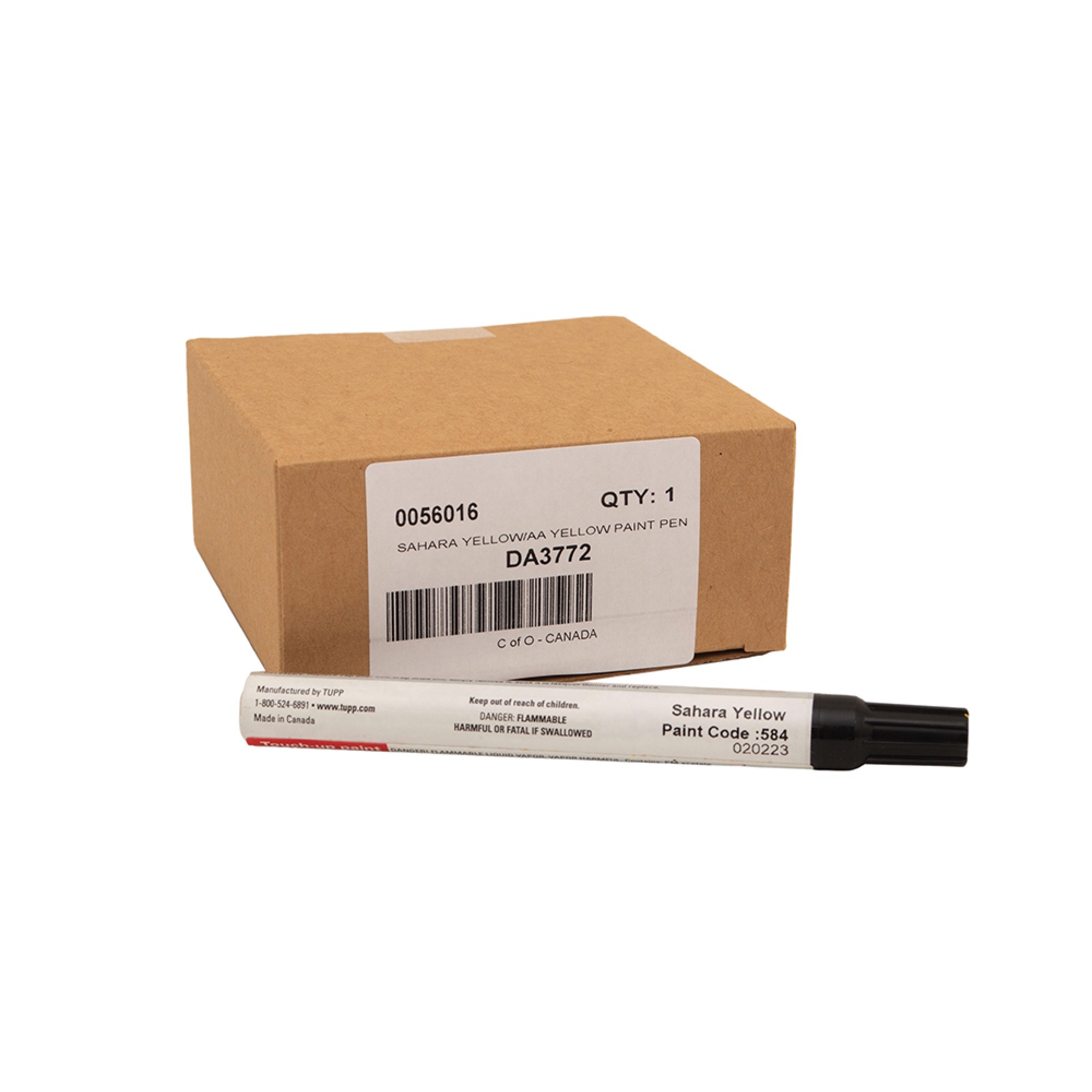 Tupp Touch up Paint Pen -sahara Yellow Code: 584 - DA3772