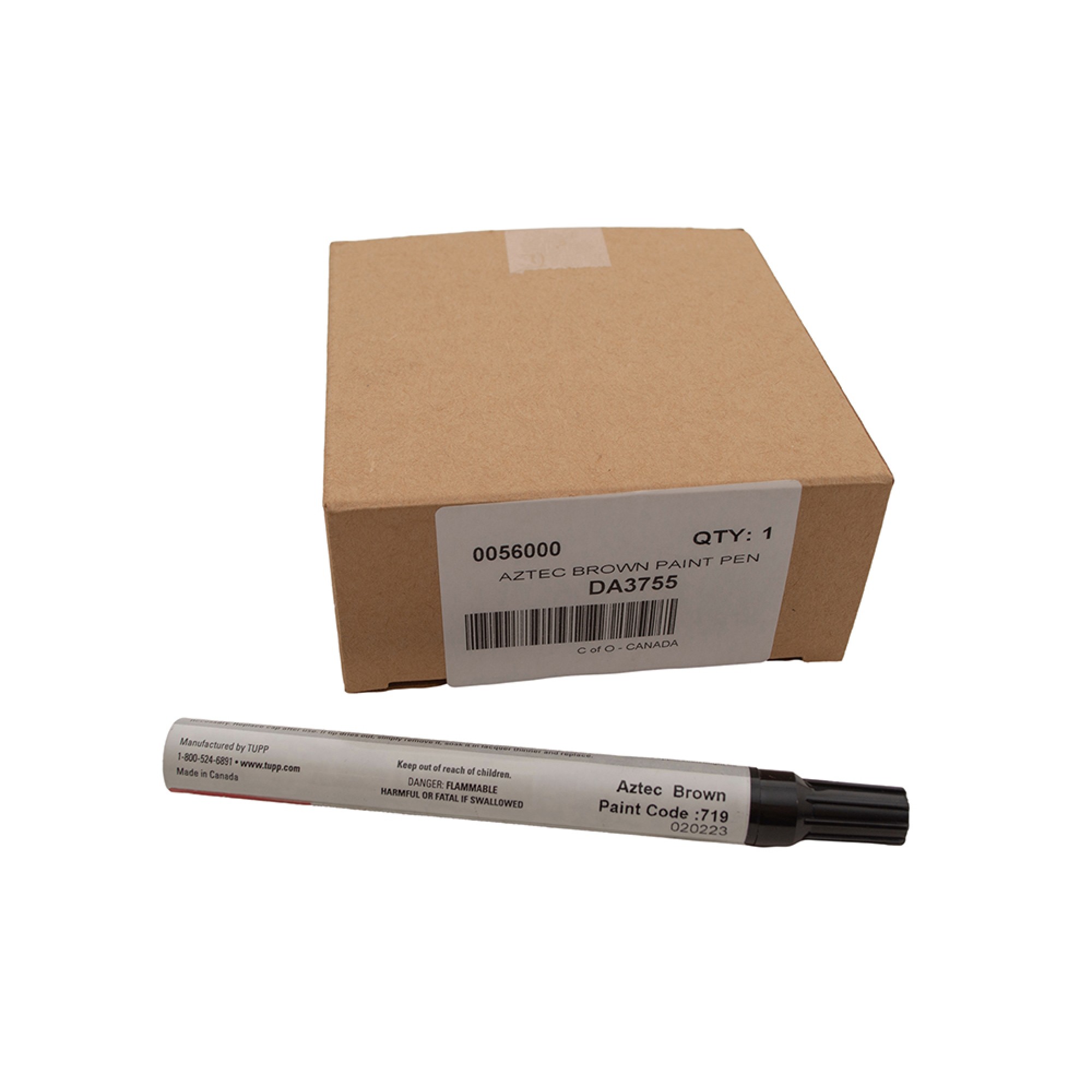 Tupp Touch up Paint Pen - Aztec Brown Code: 719 - DA3755