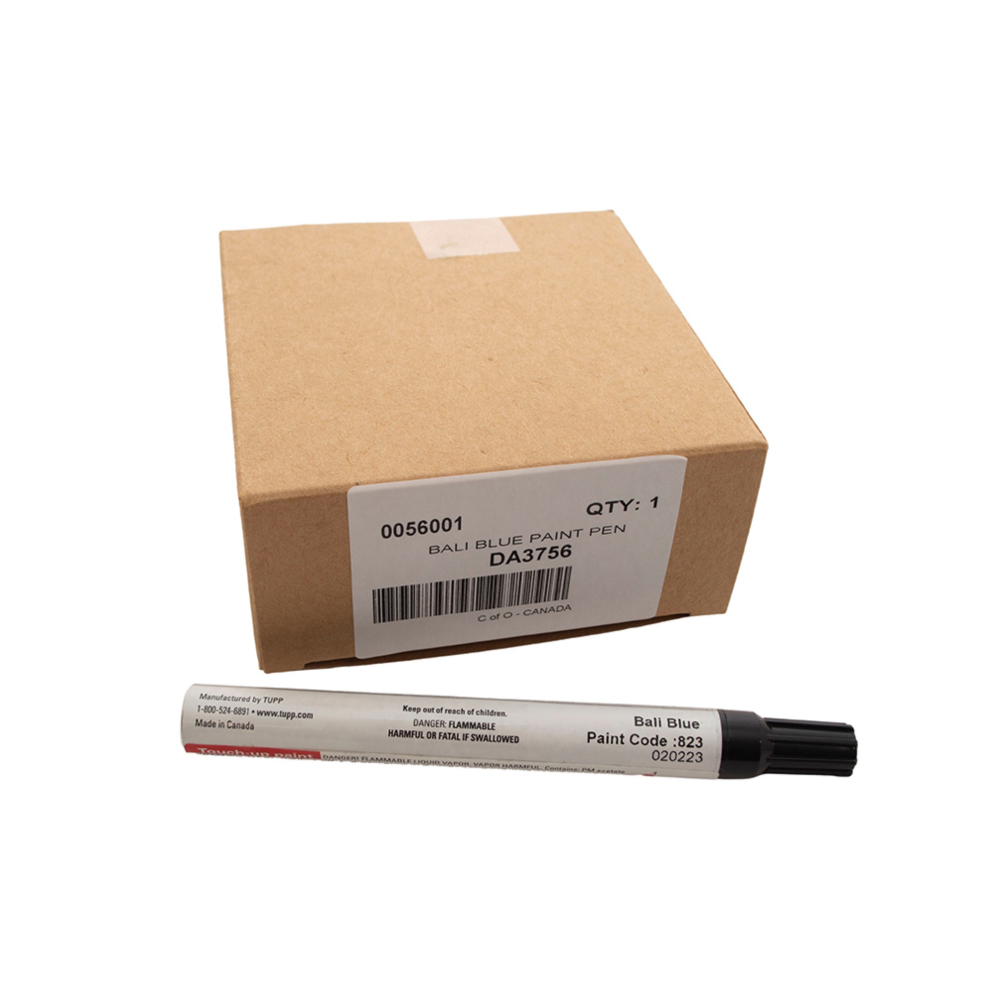 DA3756 - Tupp Touch up Paint Pen - Bali Blue Code: 823