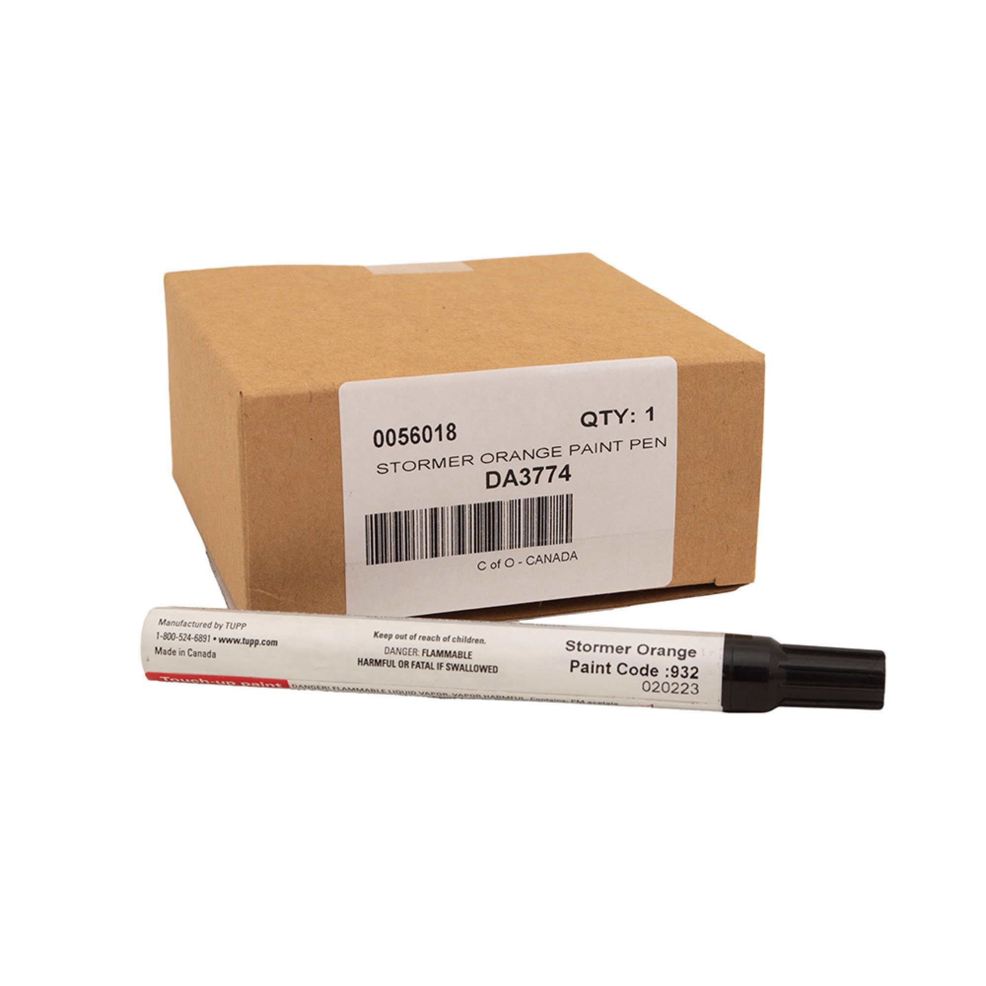 DA3774 - Tupp Touch up Paint Pen- Stormer Orange Code: 932