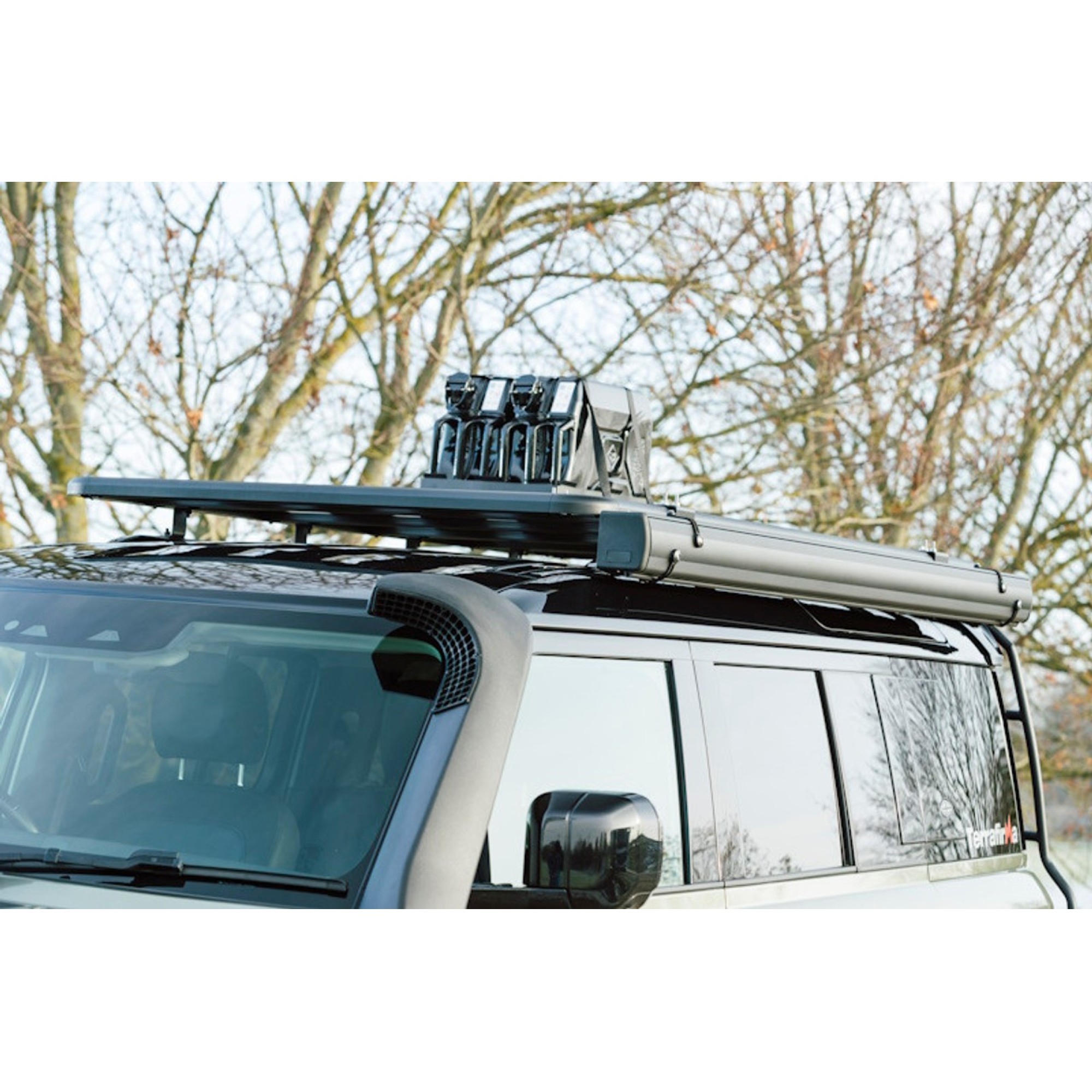 Terrafirma 2.5 x 2.5M Hard Case Led Awning