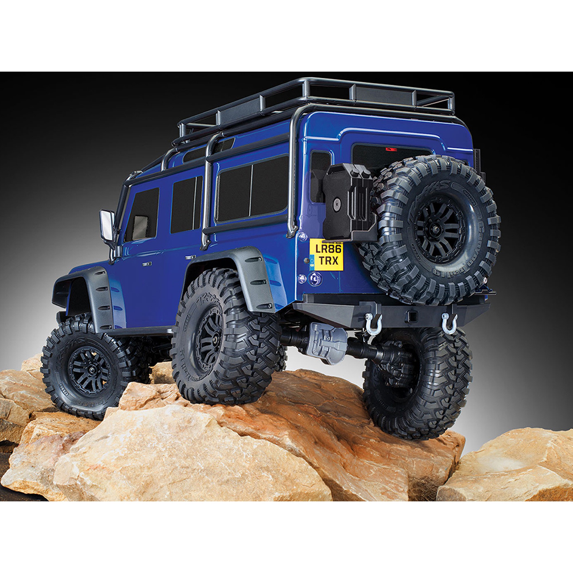 Traxxas TRX 4 Defender 1 10 Blue Rc Model