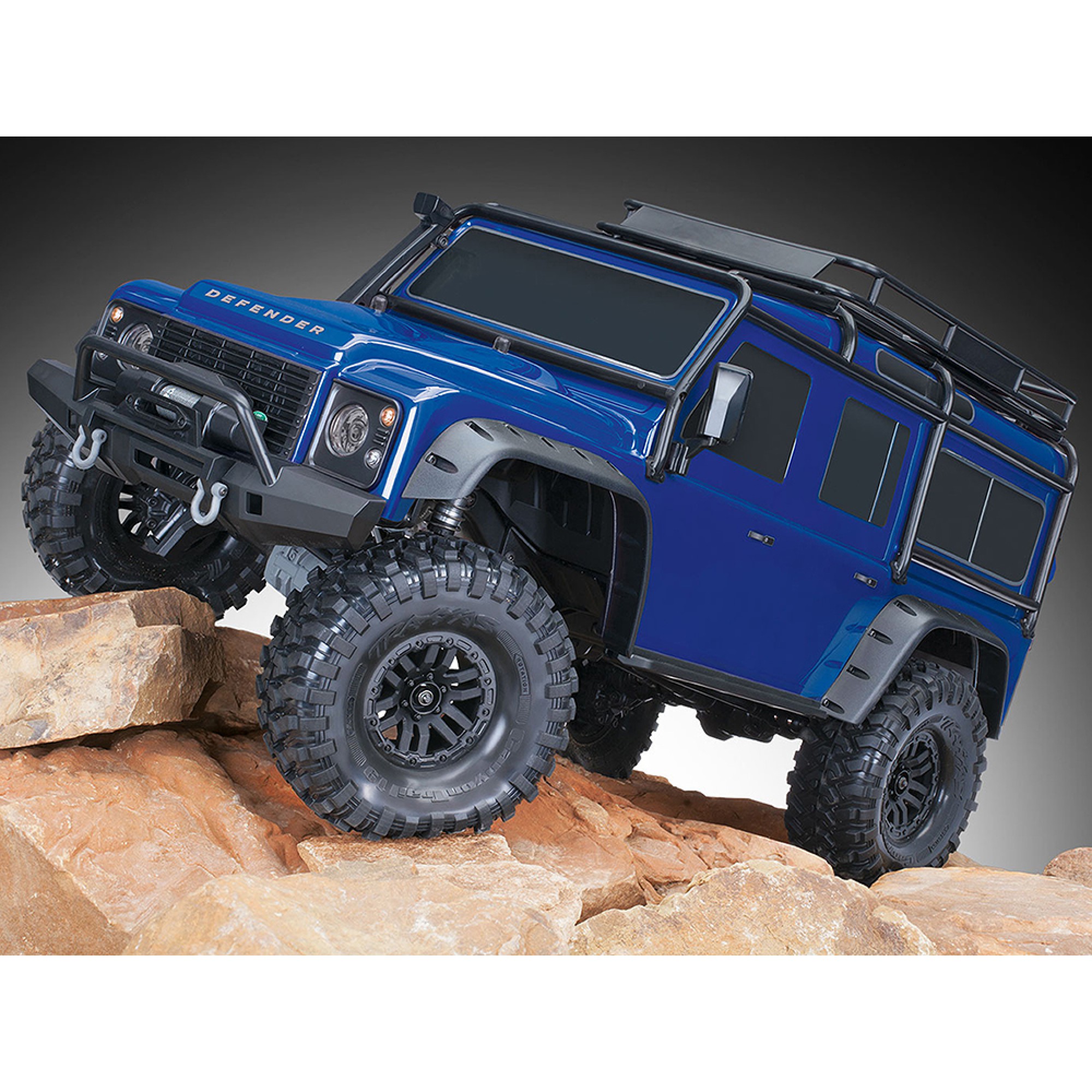 Traxxas - TRX-4 Defender 1:10 Blue Rc Model