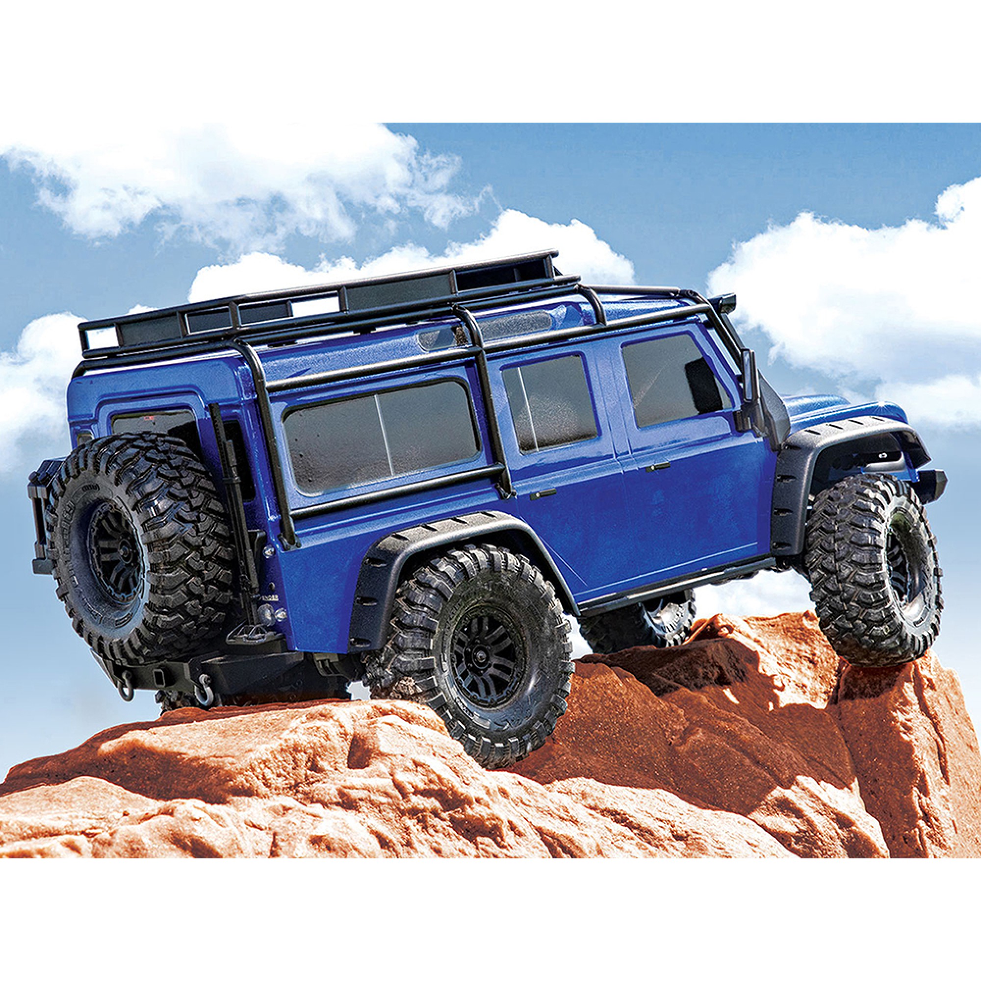 Traxxas - TRX-4 Defender 1:10 Blue Rc Model