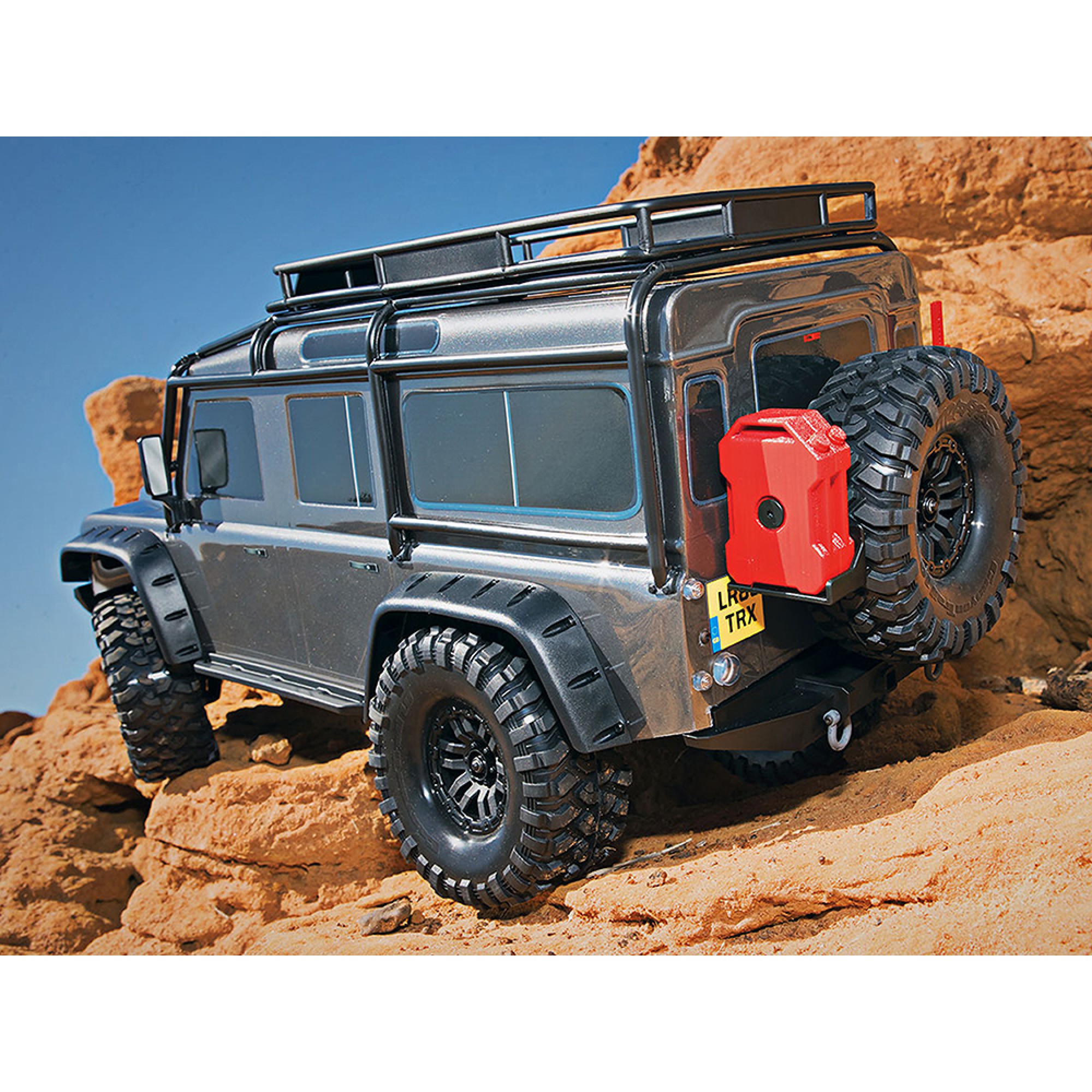 Levigo RC Mudguard Set For Traxxas TRX-4M Defender - Front Rear Protection Mud Flaps