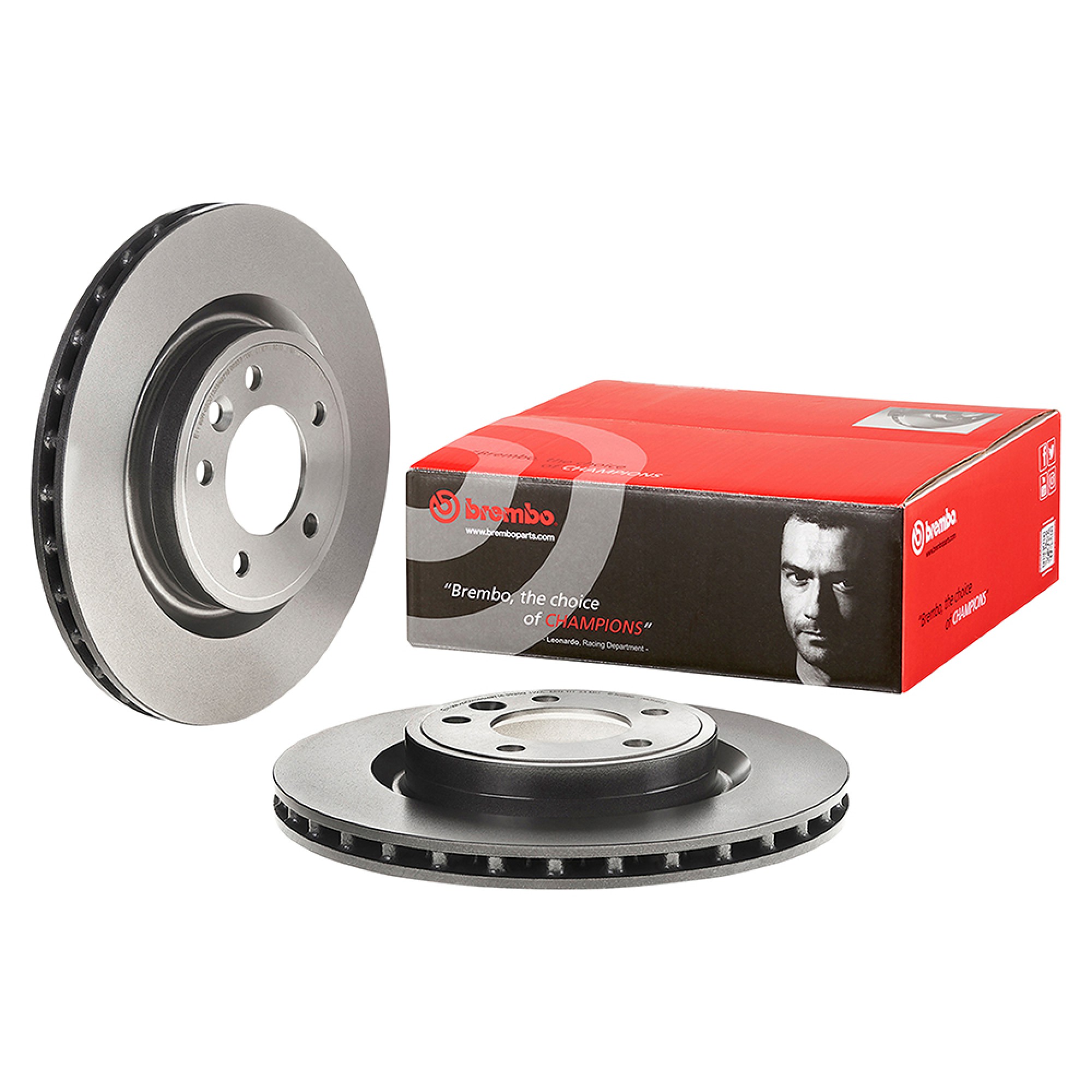 LR161897BR - Brembo Rear Brake Disc from Chassis NA453372