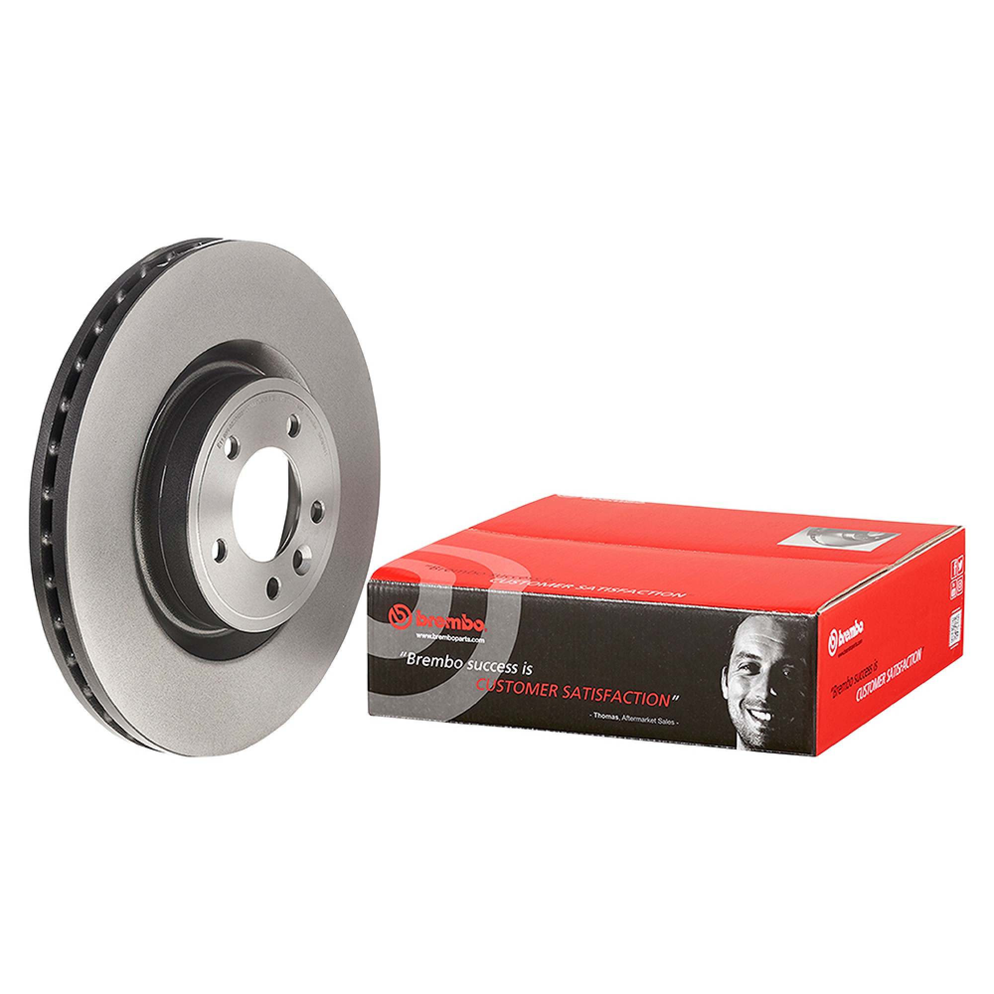 LR161893BR - Brembo Brake Disc Front from Chassis NA453372