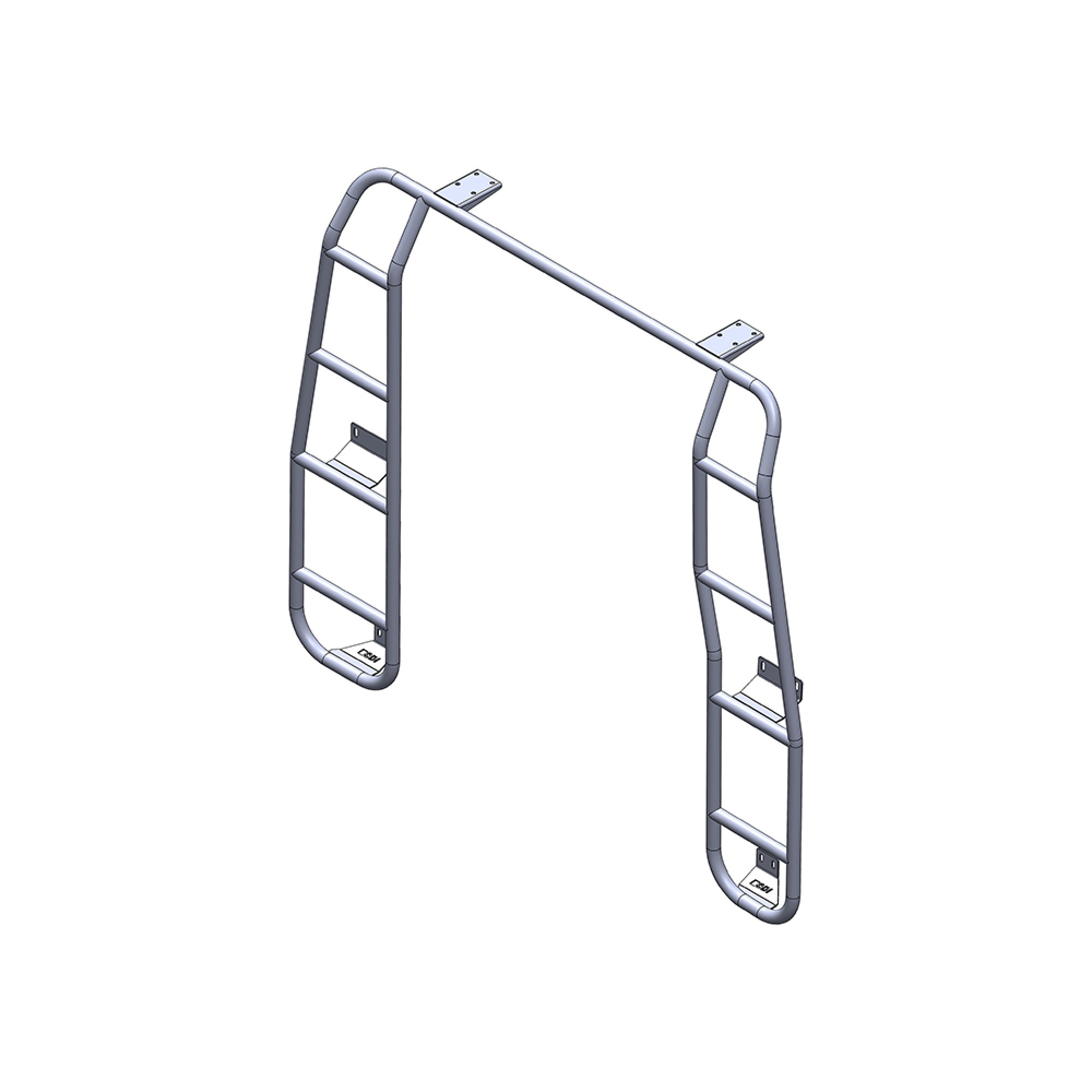 RRL3156SSS - Double Rear Ladder - Defender 90 & Defender 110