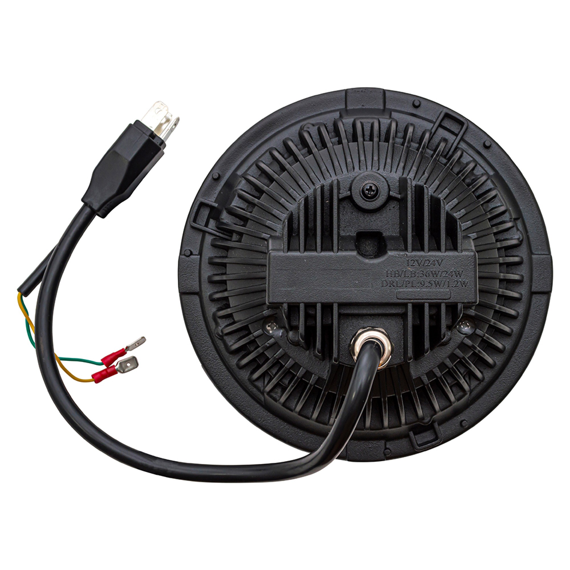 7 Inch Halo Drl Headlamp LHD