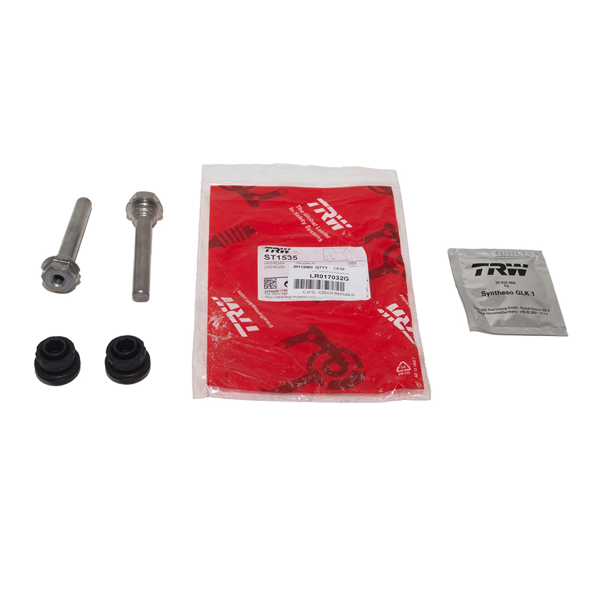 LR017032G OEM Rear Caliper Guide Pin and Boot Kit