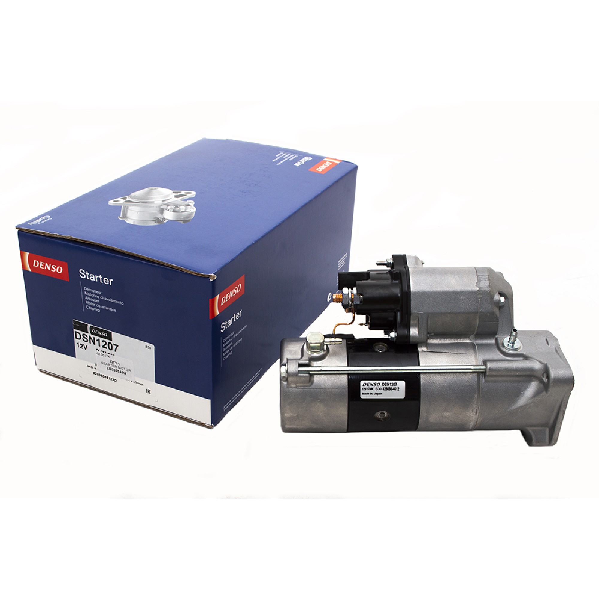 LR032541G - Denso Starter Motor 3.6 V8 Diesel