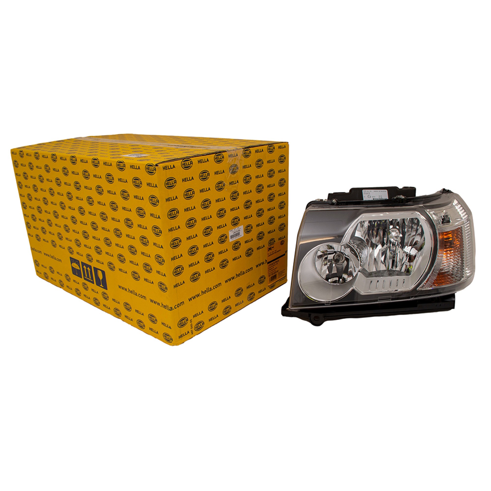 LR037018G - LHD Hella LH Headlamp with Halogen
