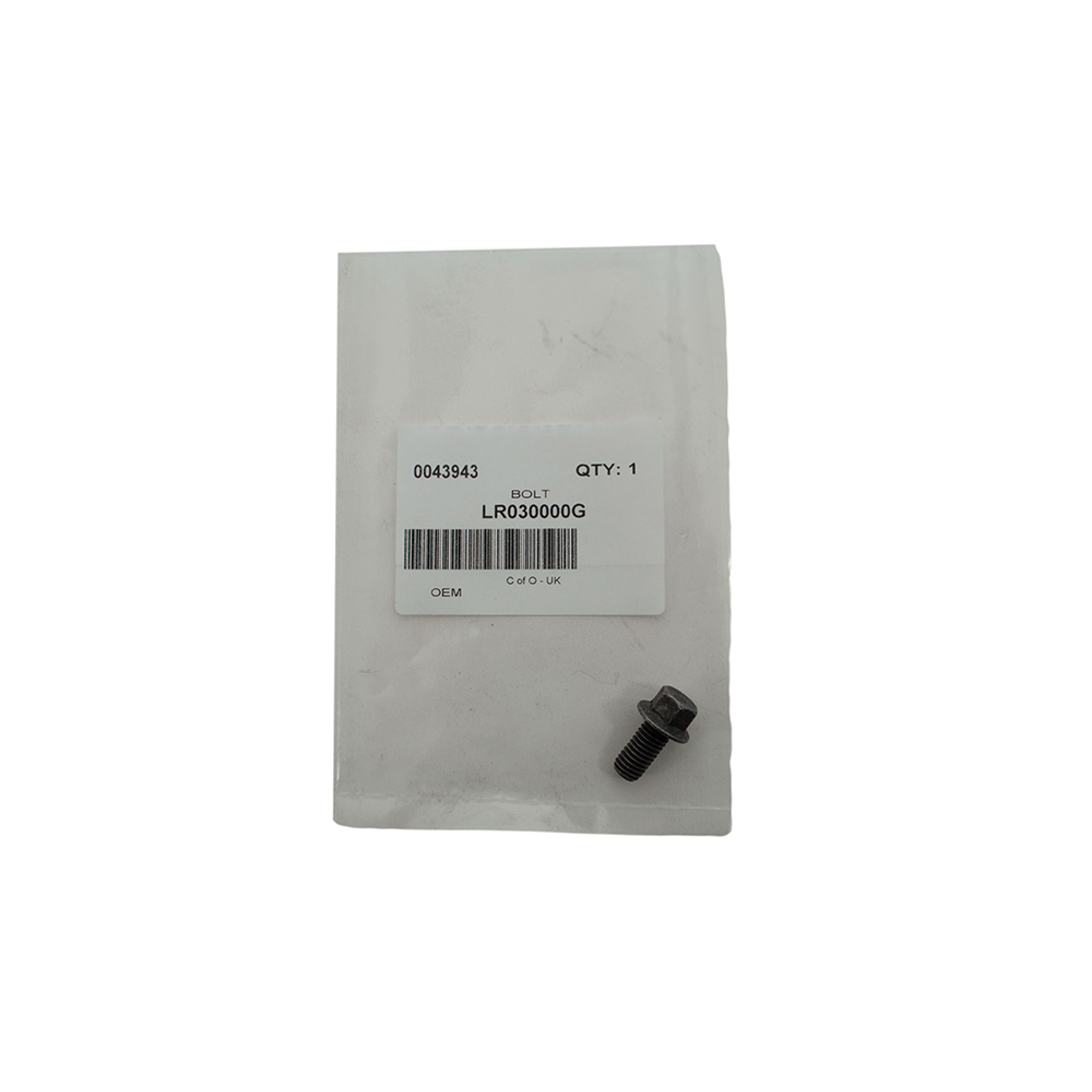 LR030000G - OEM M8 x 16mm Bolt