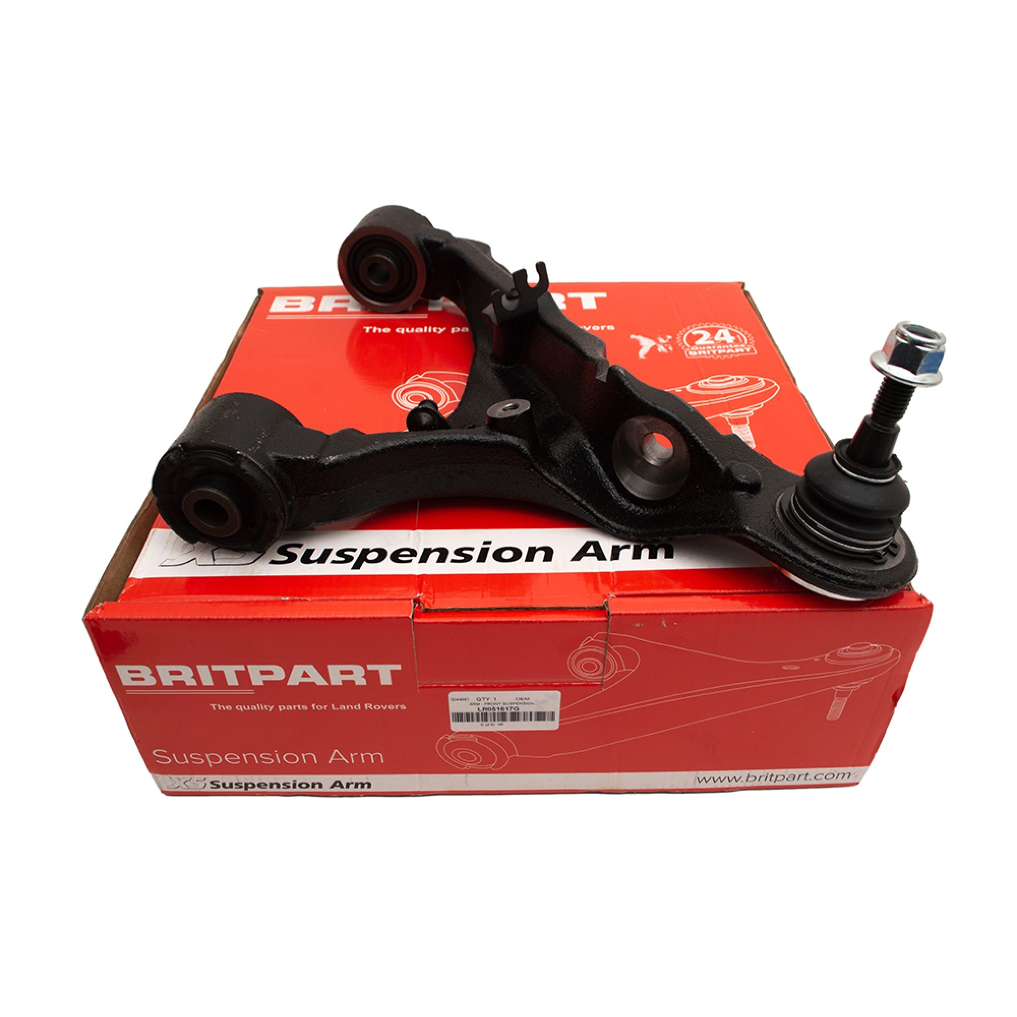 LR051617G - OEM Upper Suspension Arm RH Front Complete Assembly