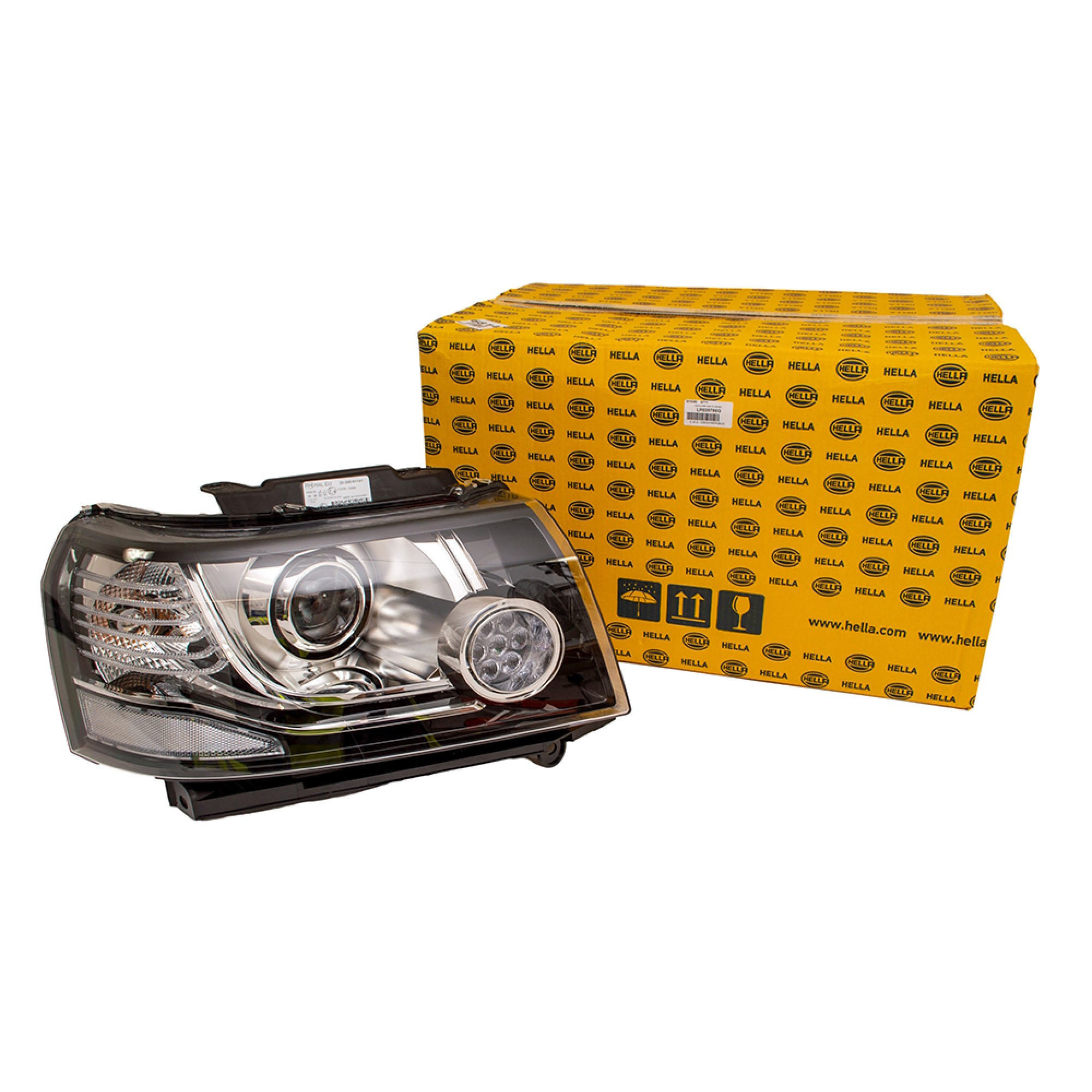 LR039786G - Headlamp and Flasher LHD RH - Hella