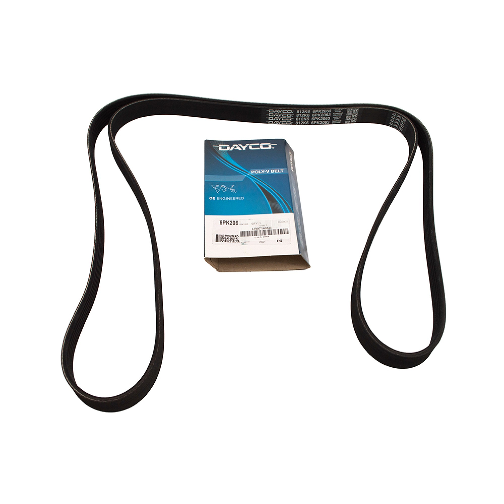 LR071408G - Dayco V Belt 3.0L V6 Diesel