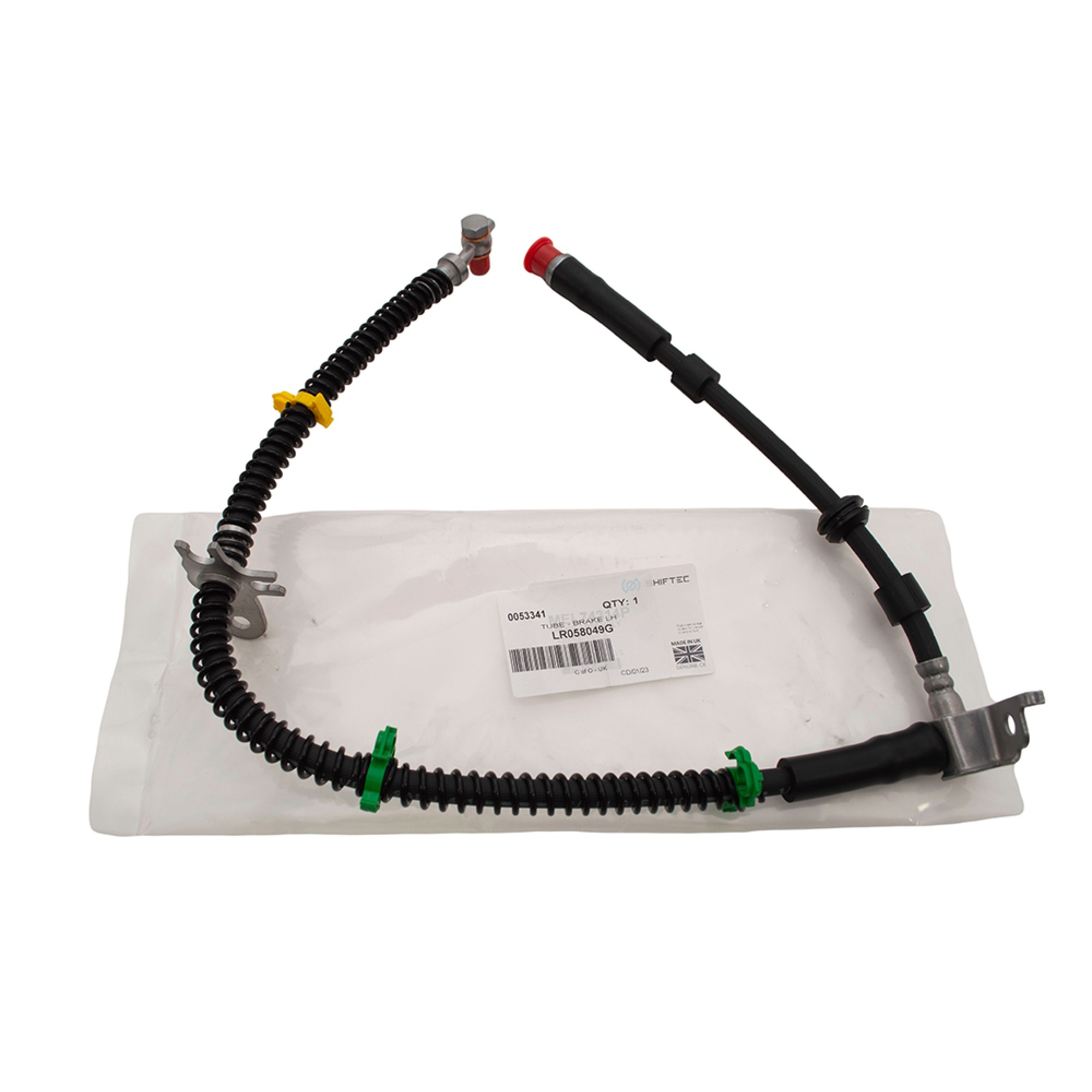 LR058049G - Ap Front LH Brake Hose All D4/D4