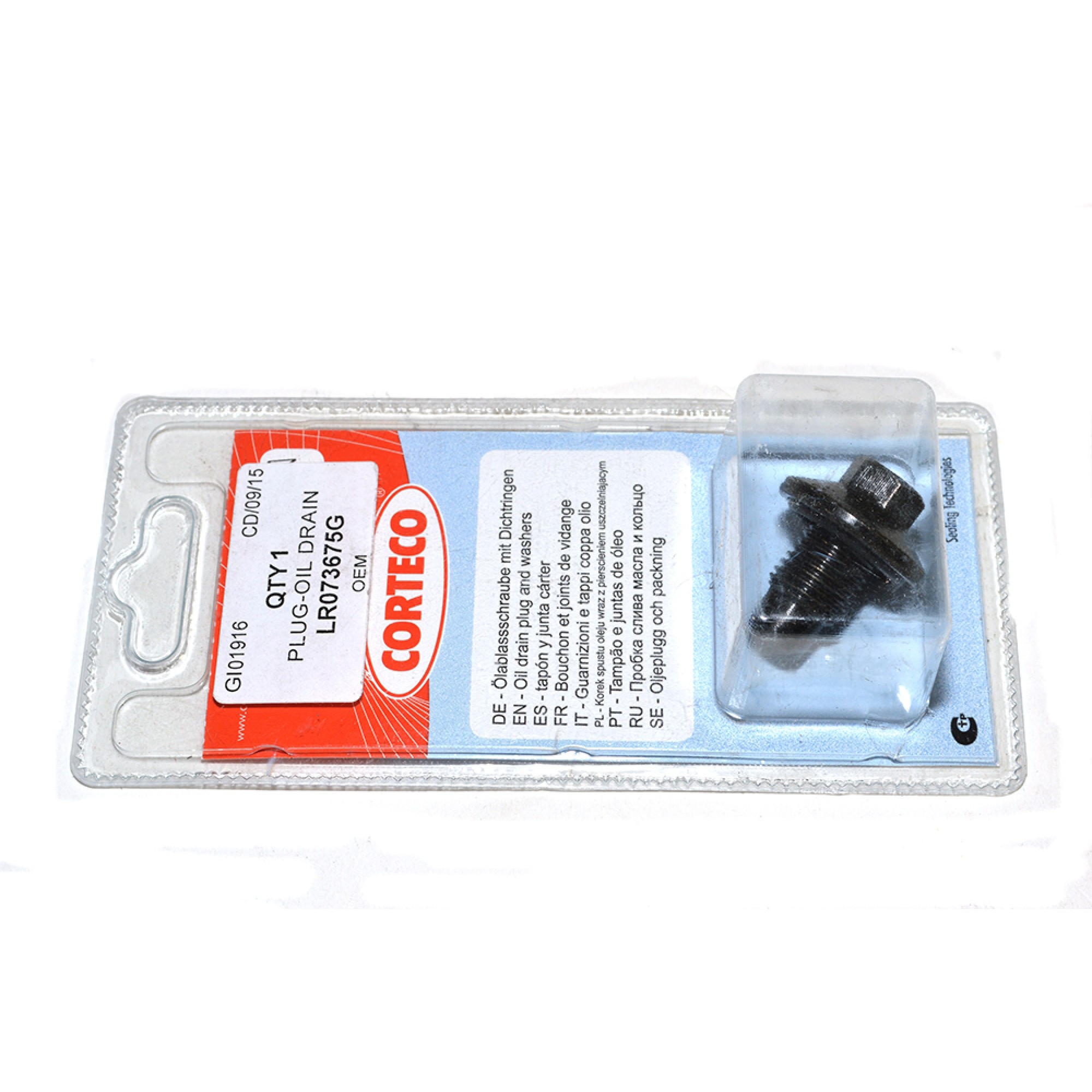 LR073675G - OEM Plug-oil Drain