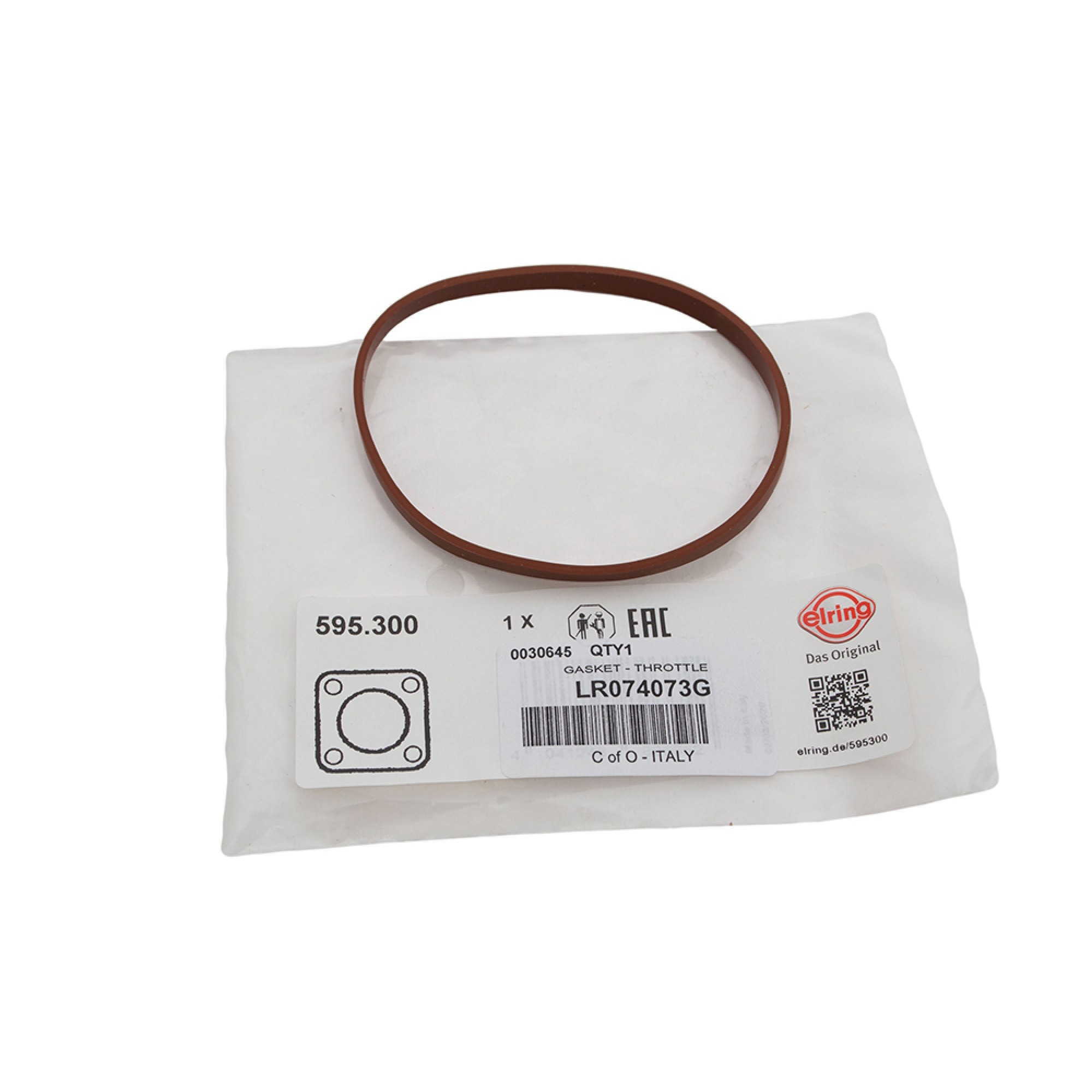 LR074073G - OEM 2.0L I4 Throttle Body to Intake Gasket