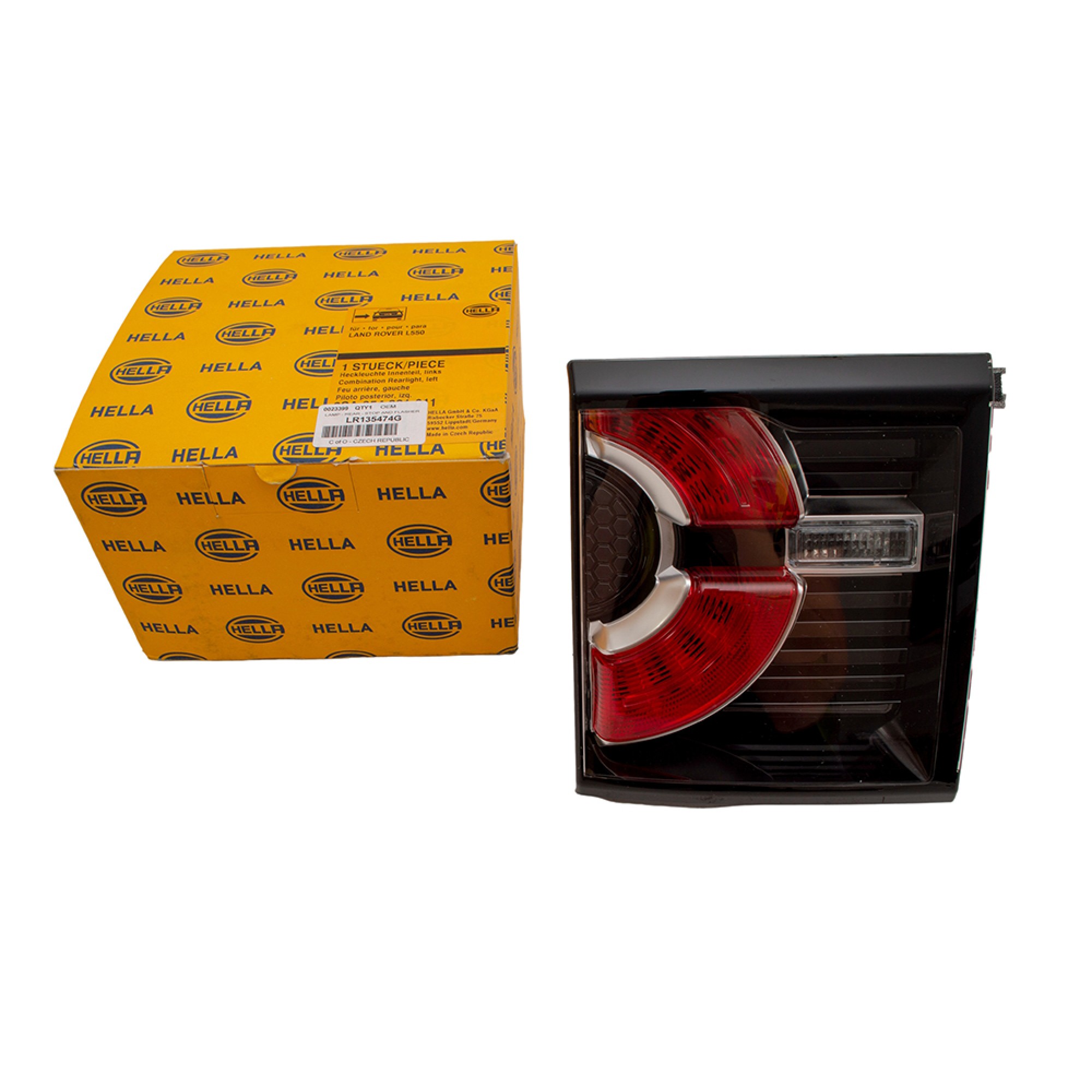 LR135474G - Hella Rear Stop and Flasher Tailgate Lamp