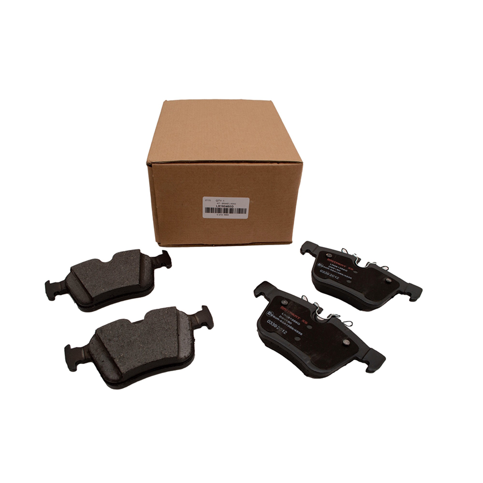 LR160460G - Britpart Xs Rear Brake Pad Set from Chassis MH901121